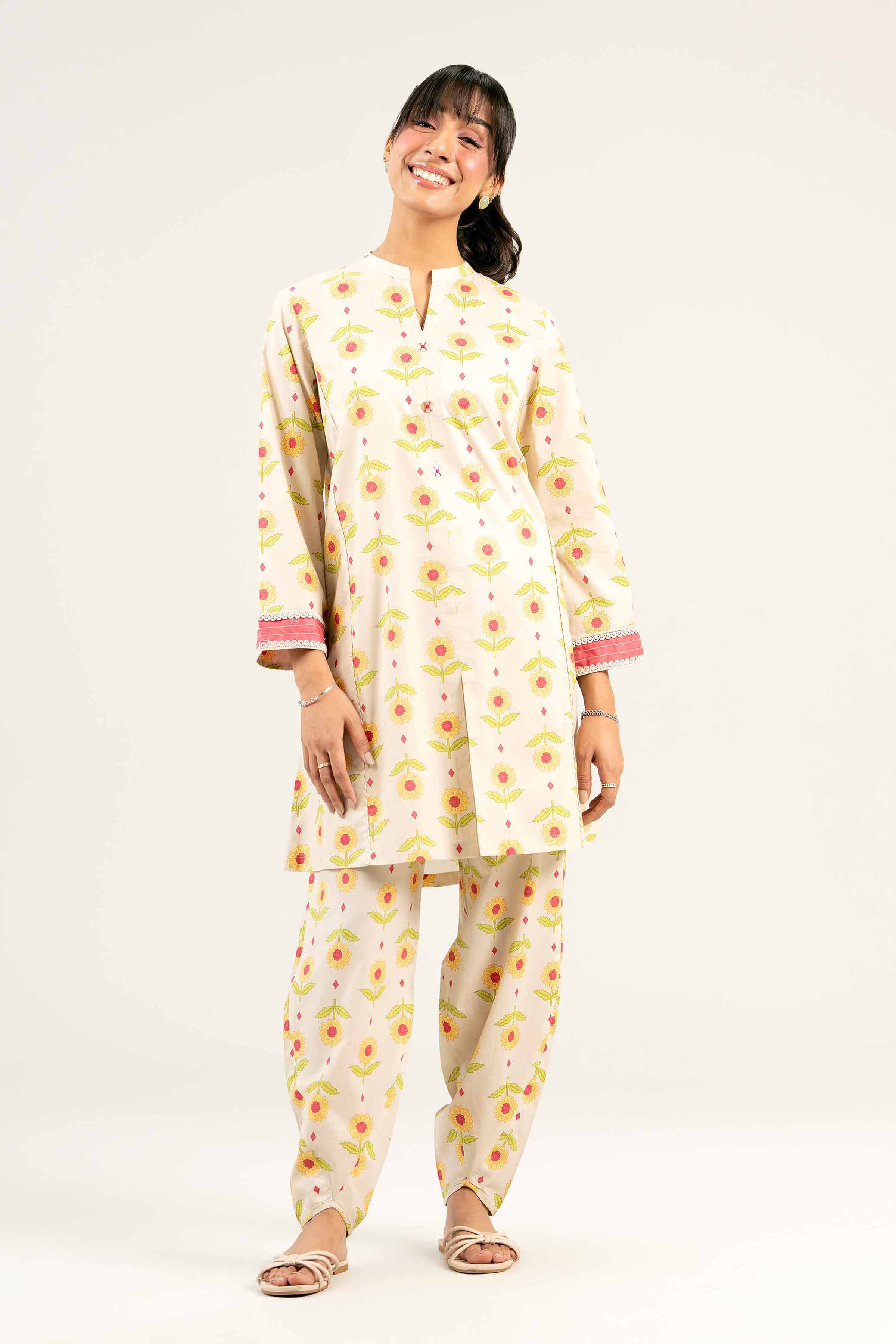 2 Piece - Printed Suit - PS25-08