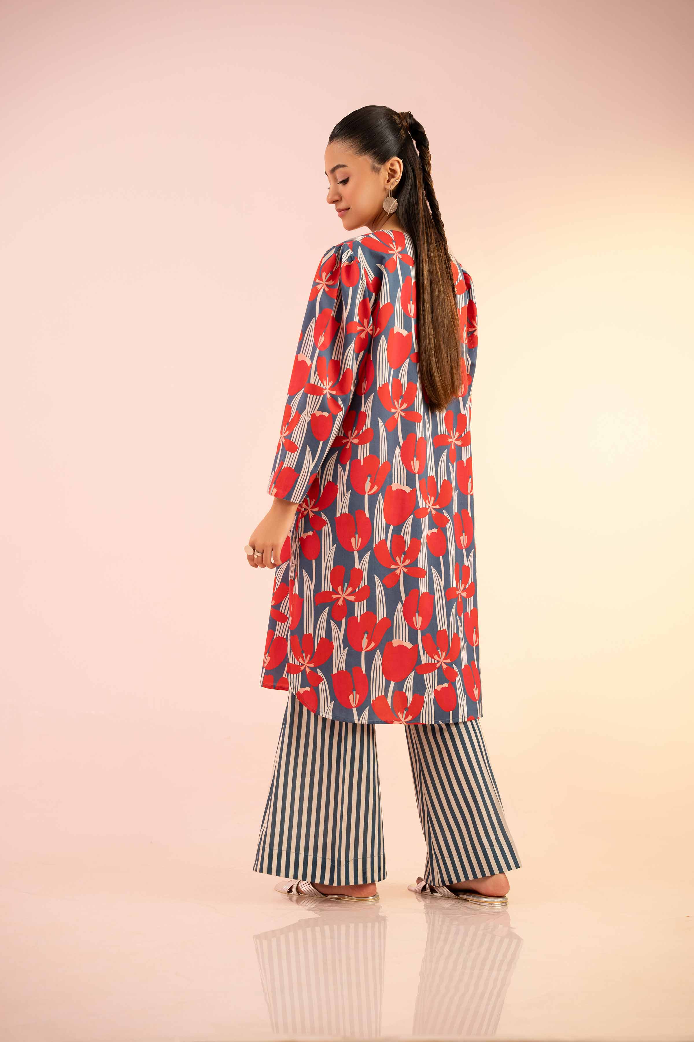 2 Piece - Printed Suit - PS25-11