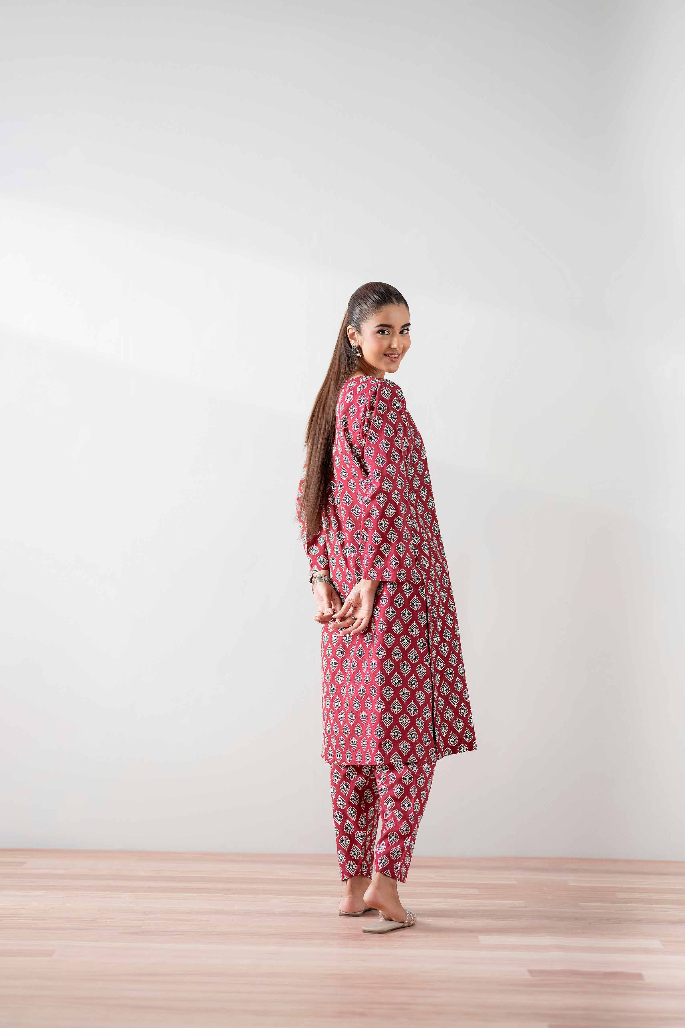 2 Piece - Printed Suit - PS25-123