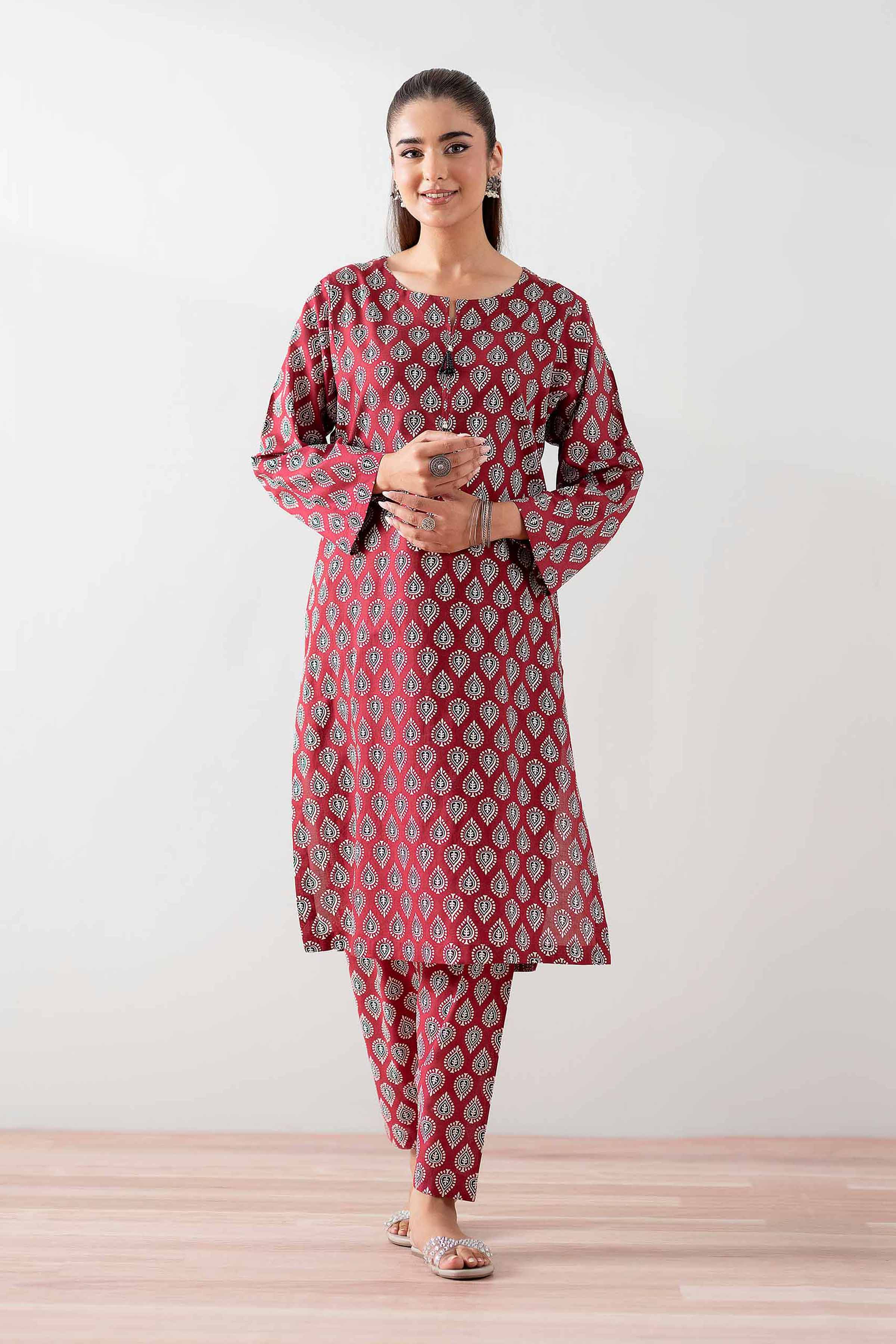 2 Piece - Printed Suit - PS25-123