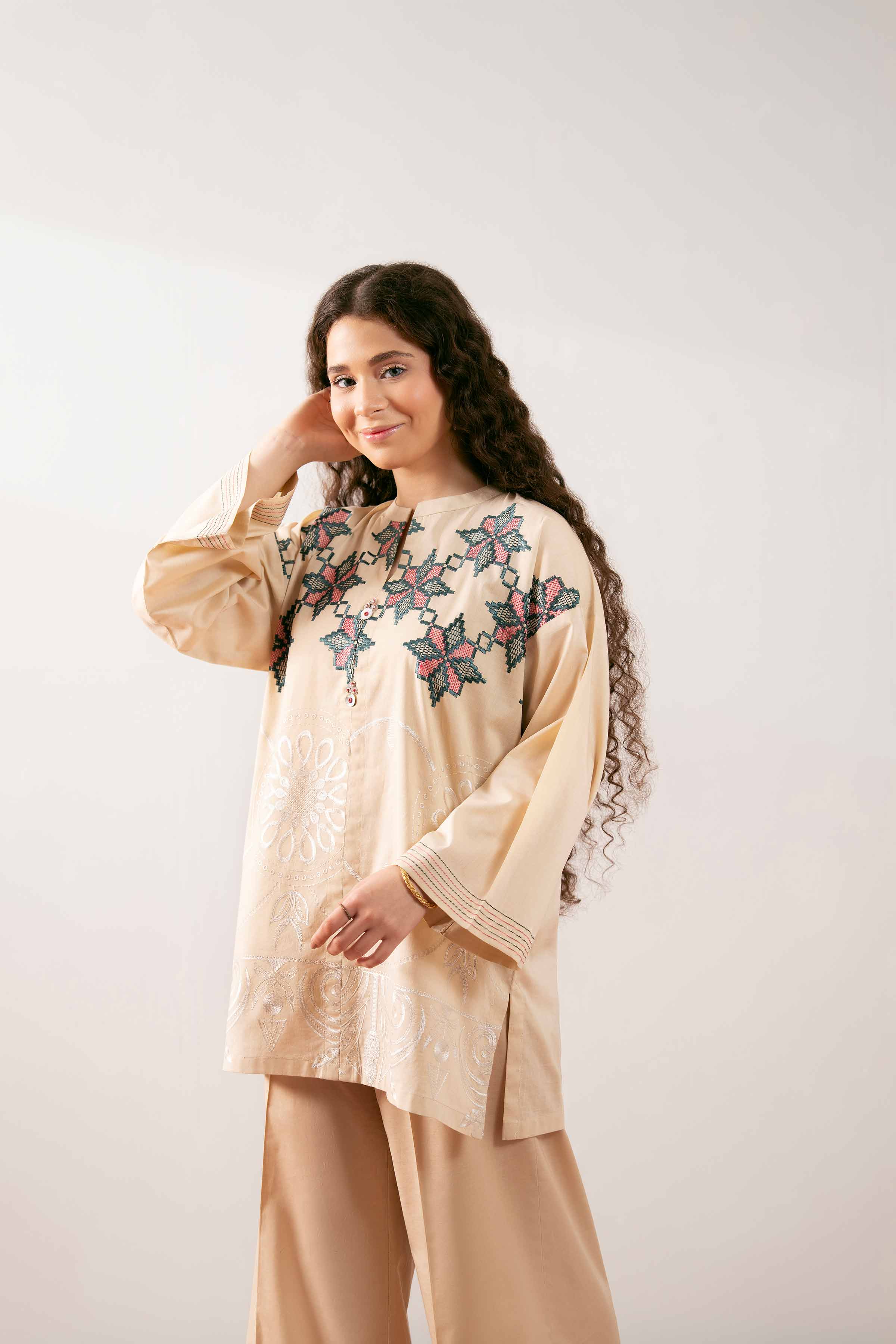 Embroidered Tunic - PS25-124