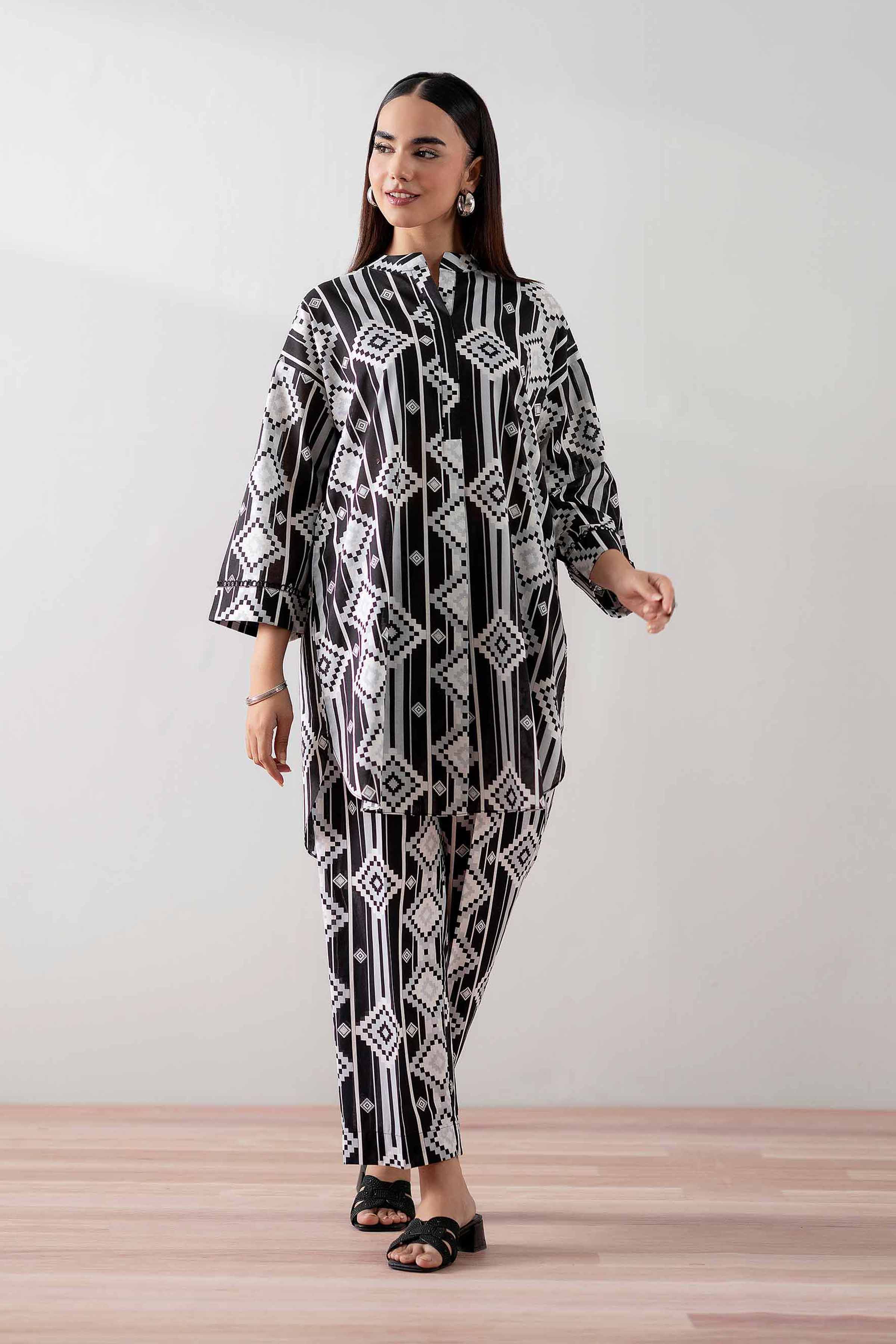 2 Piece - Printed Suit - PS25-130