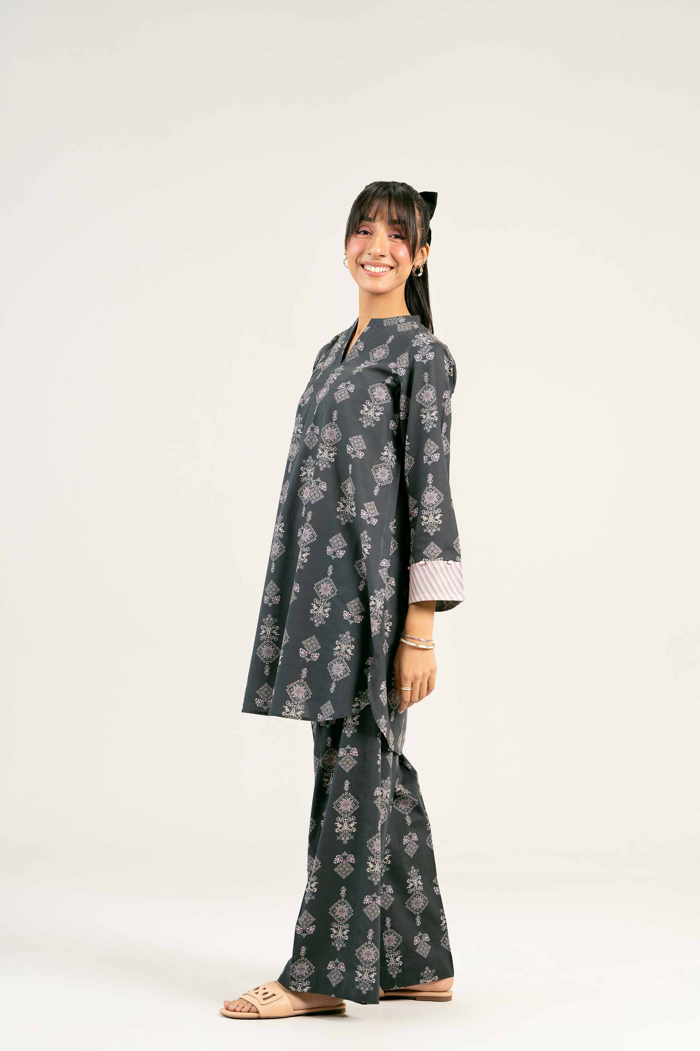 2 Piece - Printed Suit - PS25-14