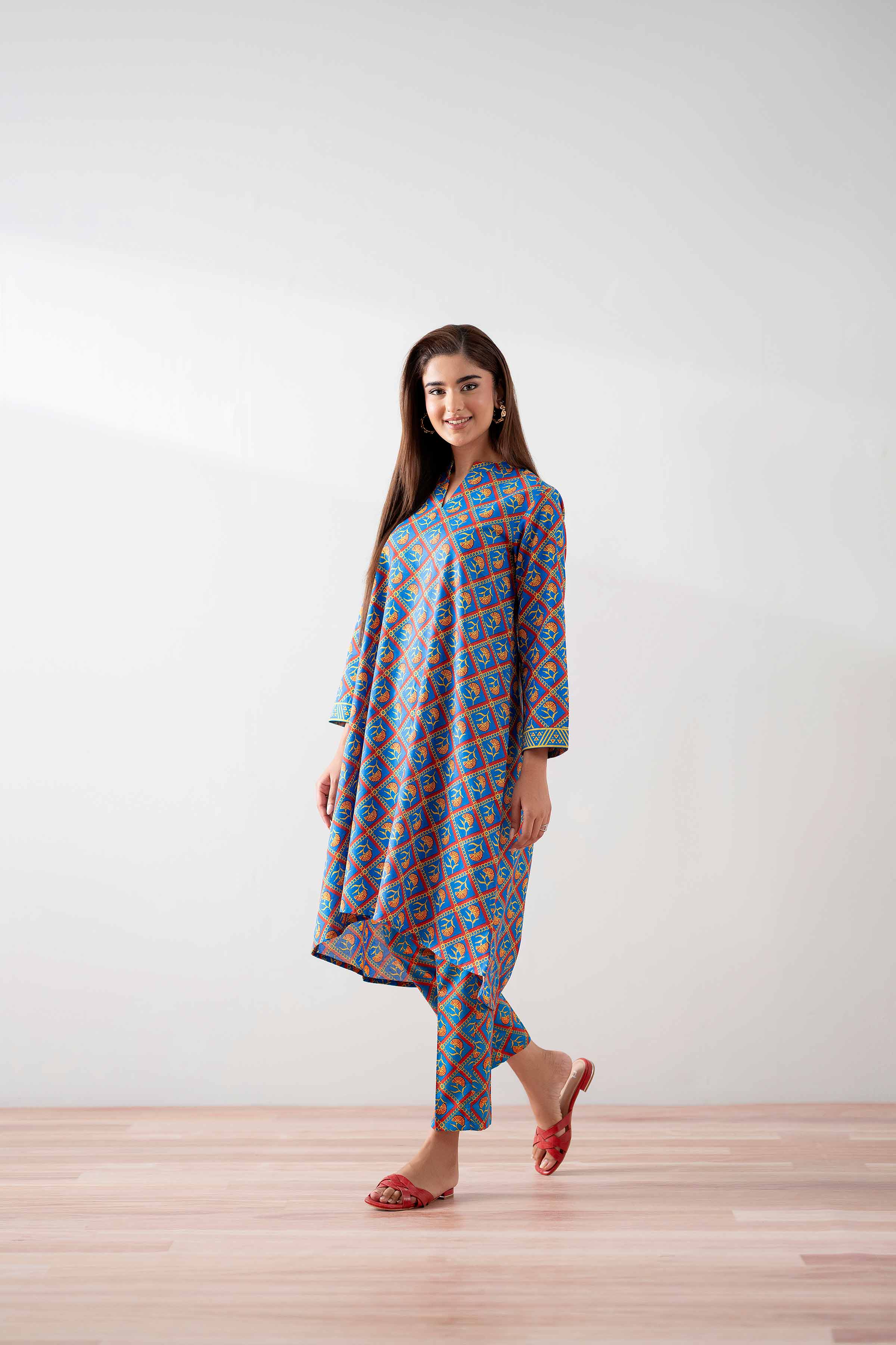 2 Piece - Printed Suit - PS25-141 - for Women - Pret Collection | Nishat | Shop Online