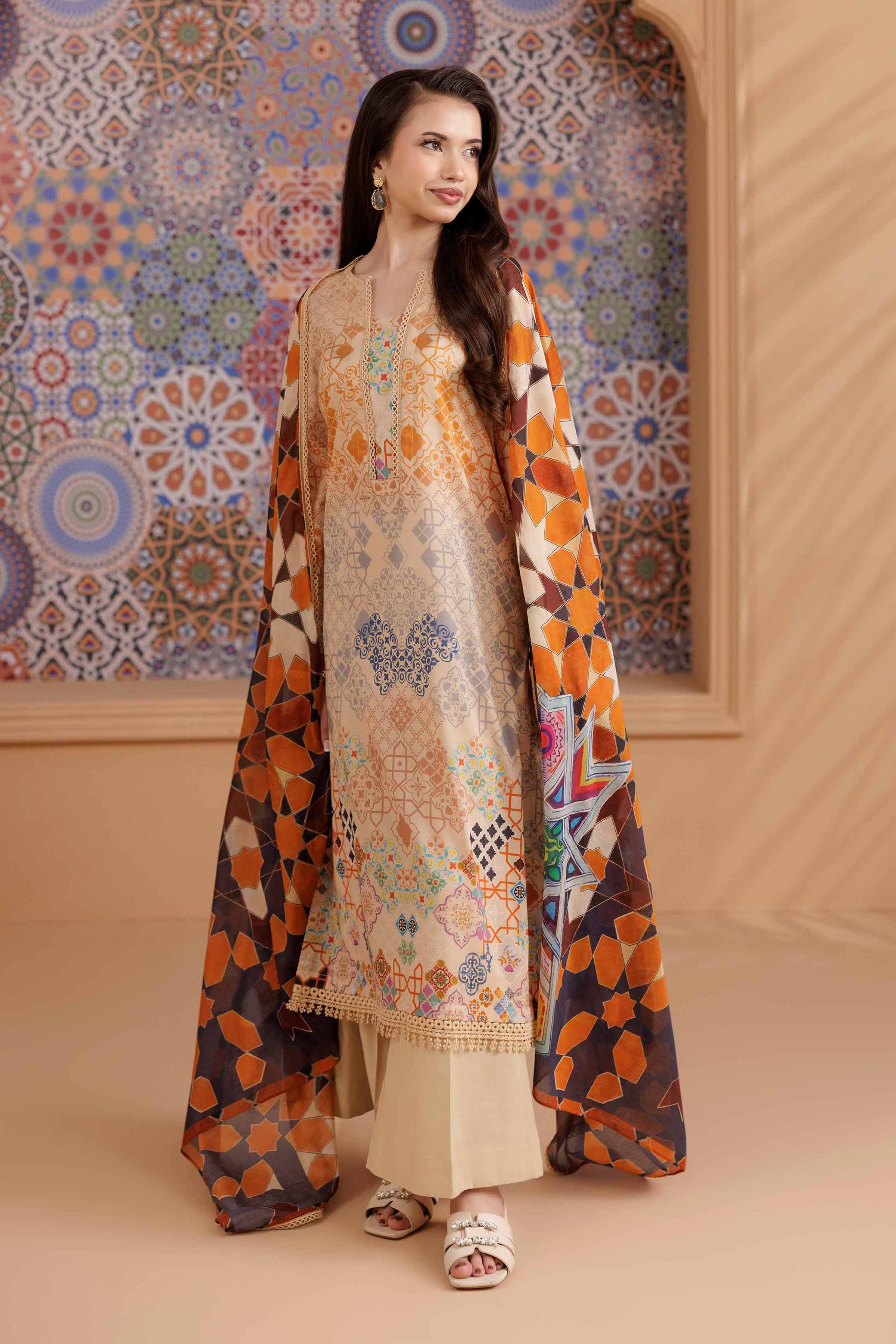 2 Piece - Printed Suit - PS25-157 - for Women - Pret Collection | Nishat | Shop Online