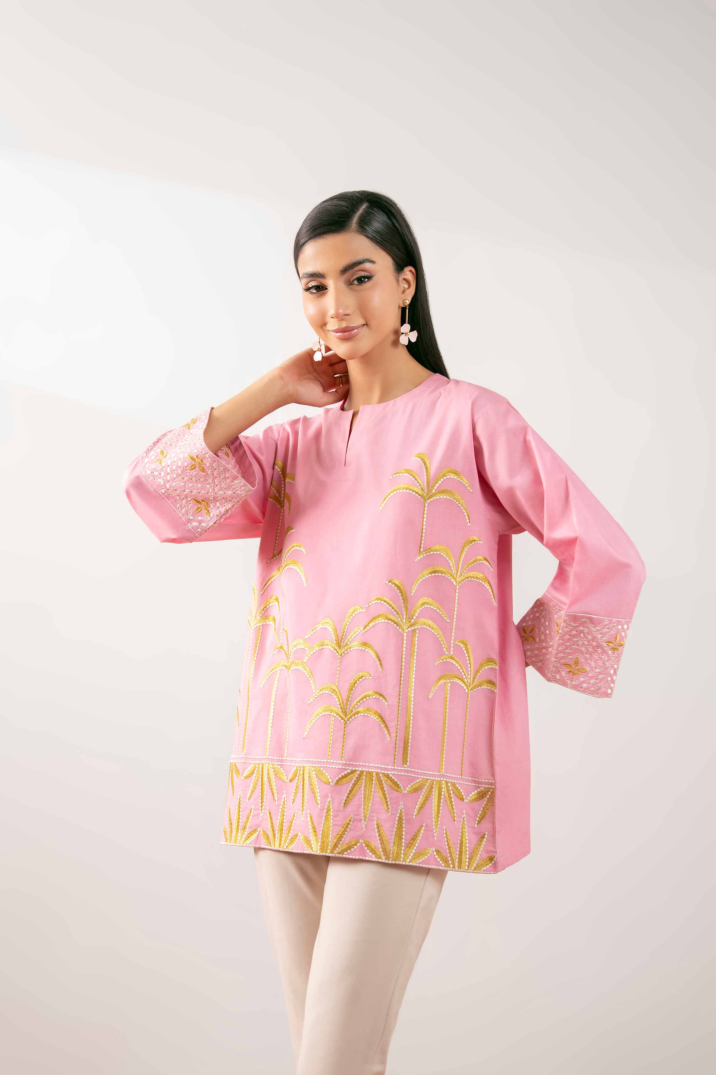 Embroidered Tunic - PS25-181