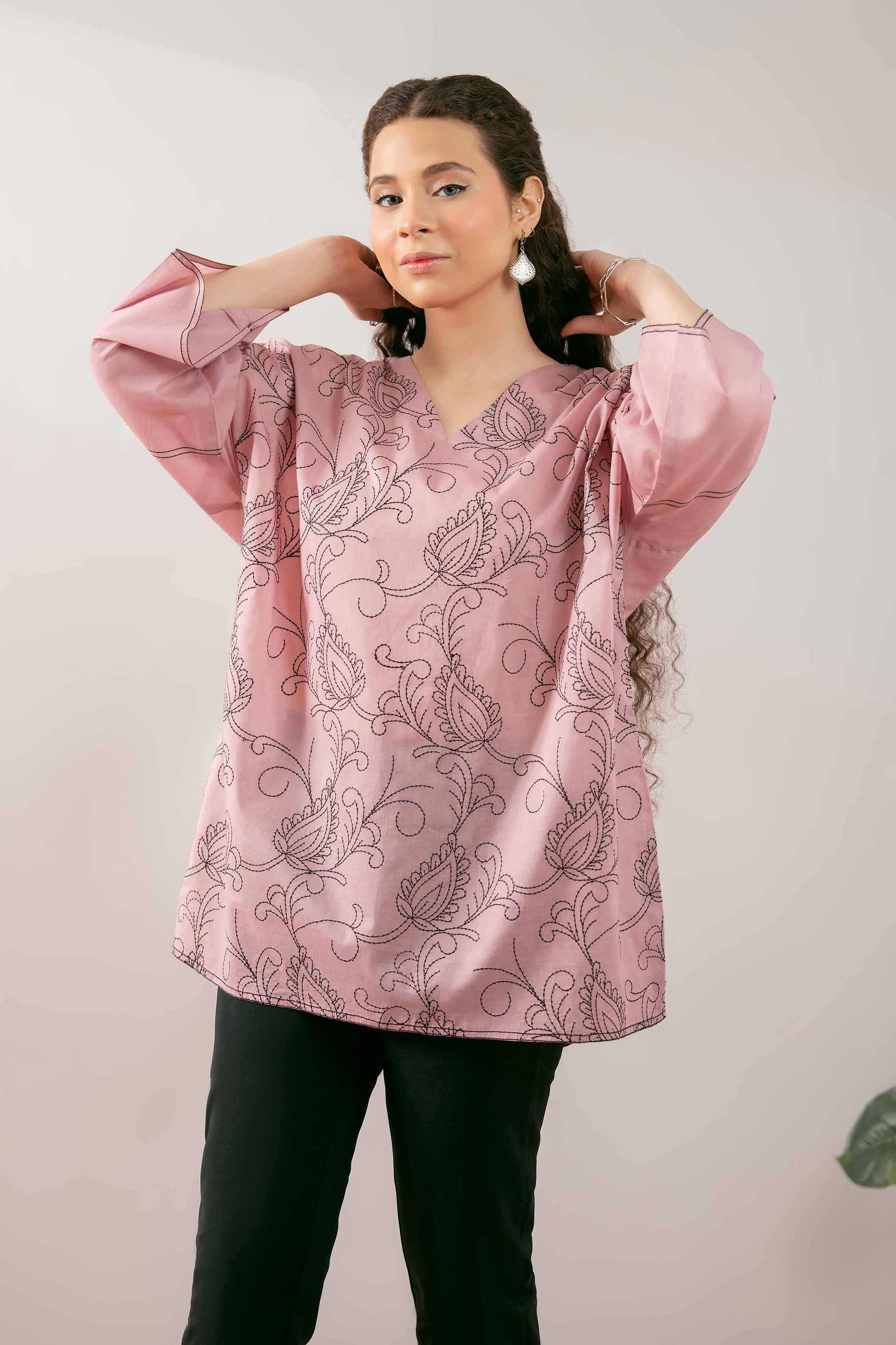 Embroidered Tunic - PS25-184