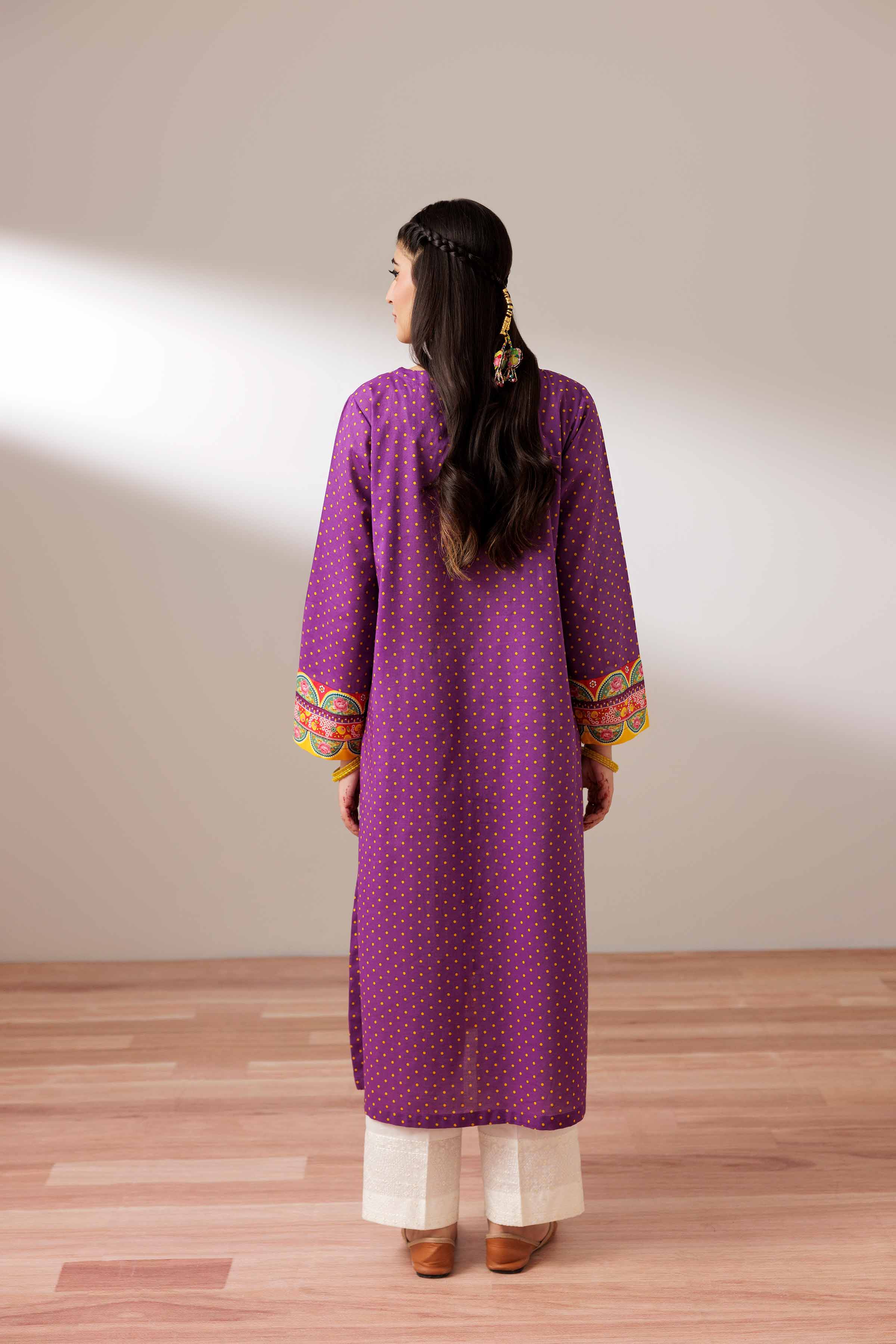 Printed Embroidered Shirt - PS25-200