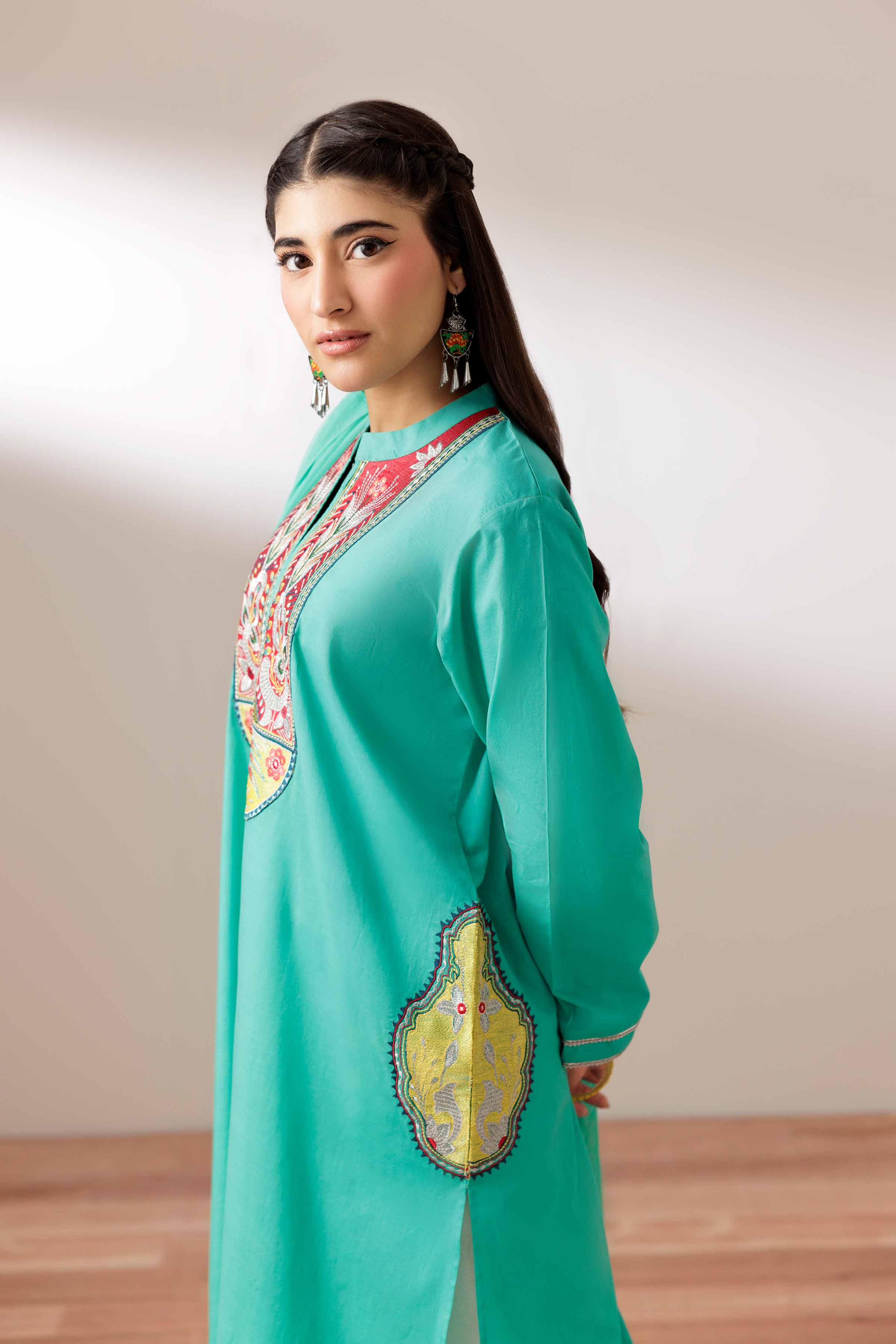 2 Piece - Embroidered Suit - PS25-203 - for Women - Pret Collection | Nishat | Shop Online