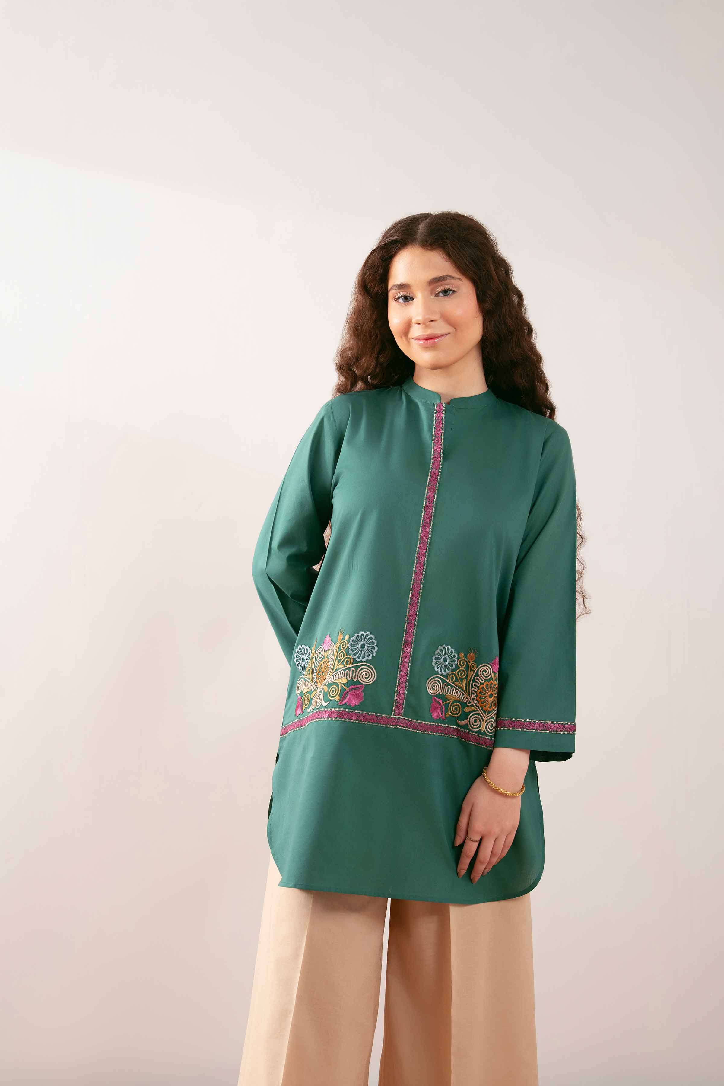 Embroidered Tunic - PS25-204