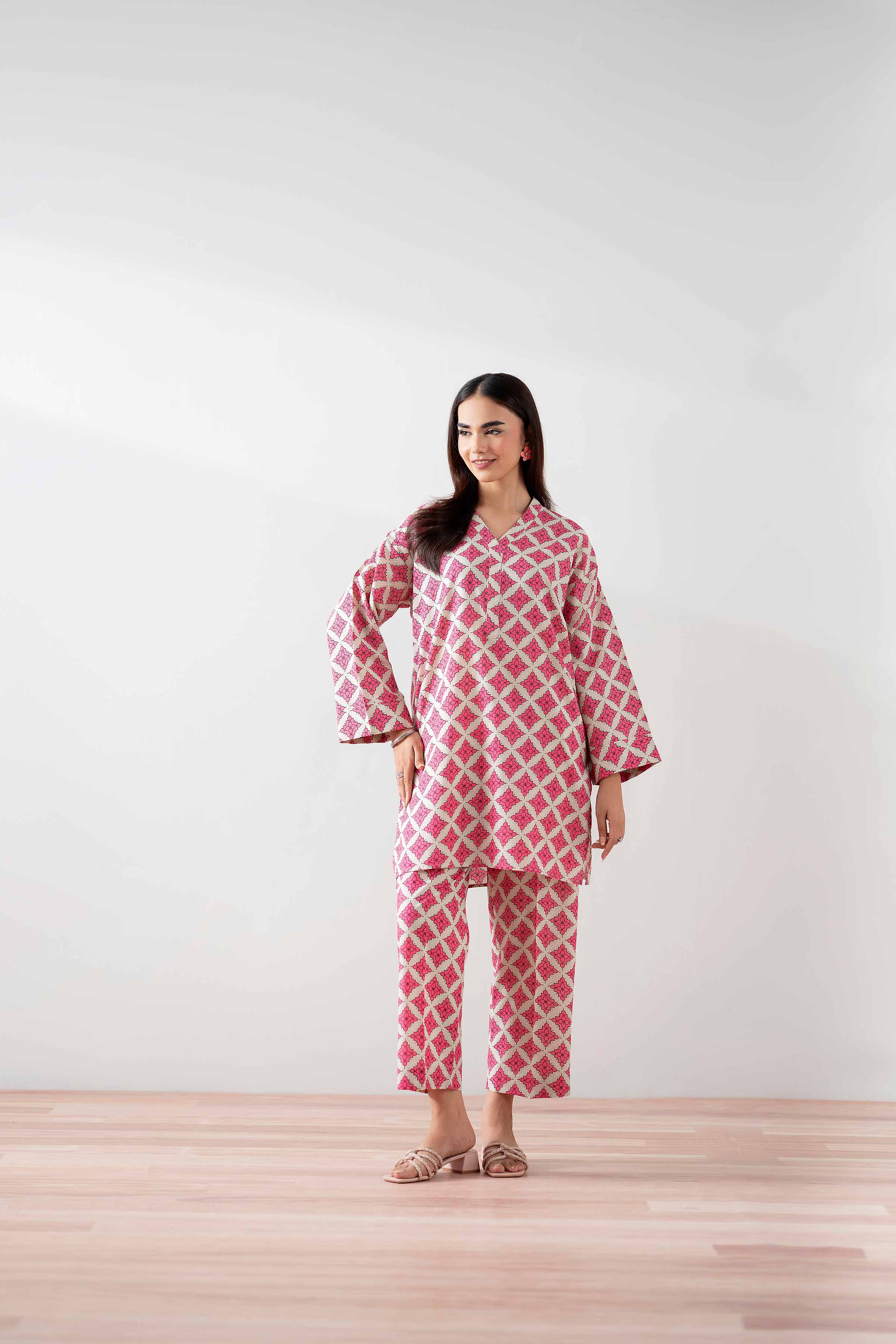 2 Piece - Printed Suit - PS25-219