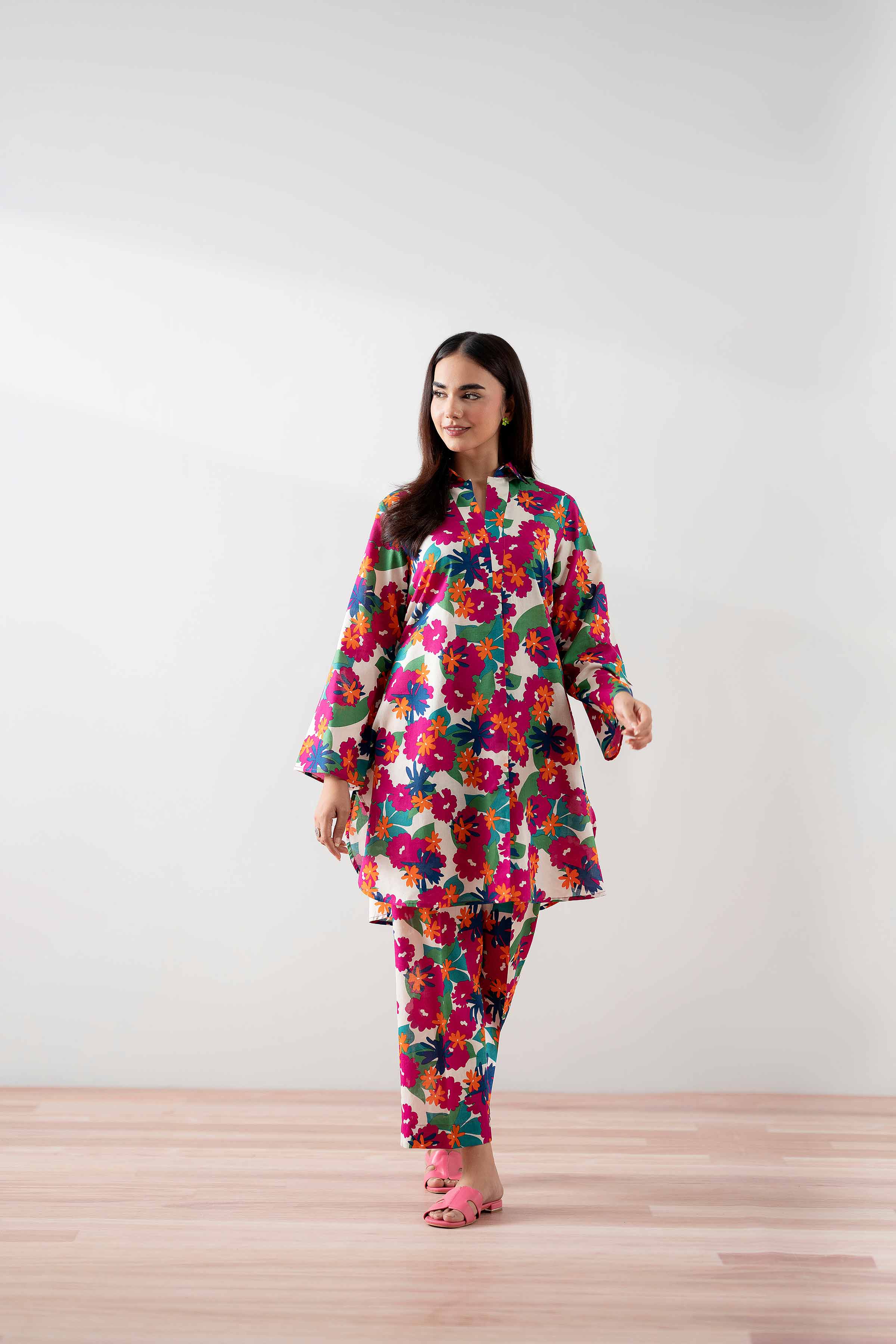2 Piece - Printed Suit - PS25-223