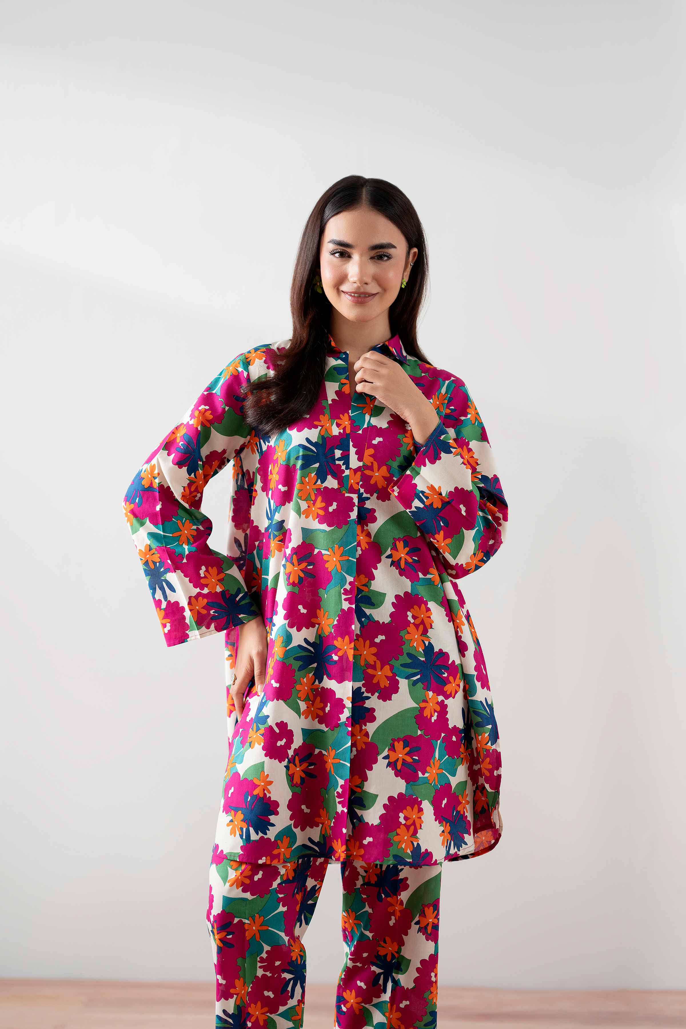 2 Piece - Printed Suit - PS25-223