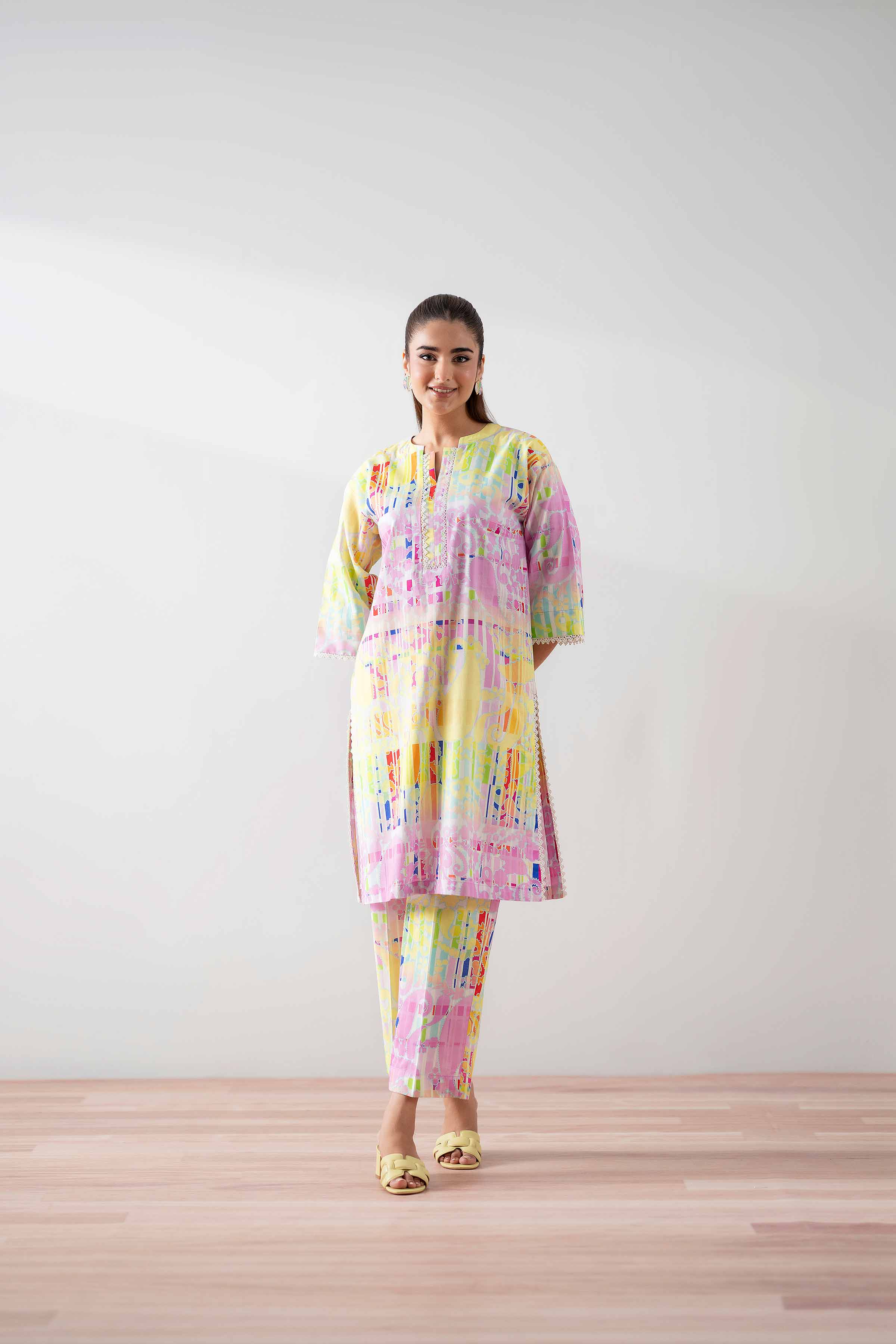2 Piece - Printed Suit - PS25-226 - for Women - Pret Collection | Nishat | Shop Online