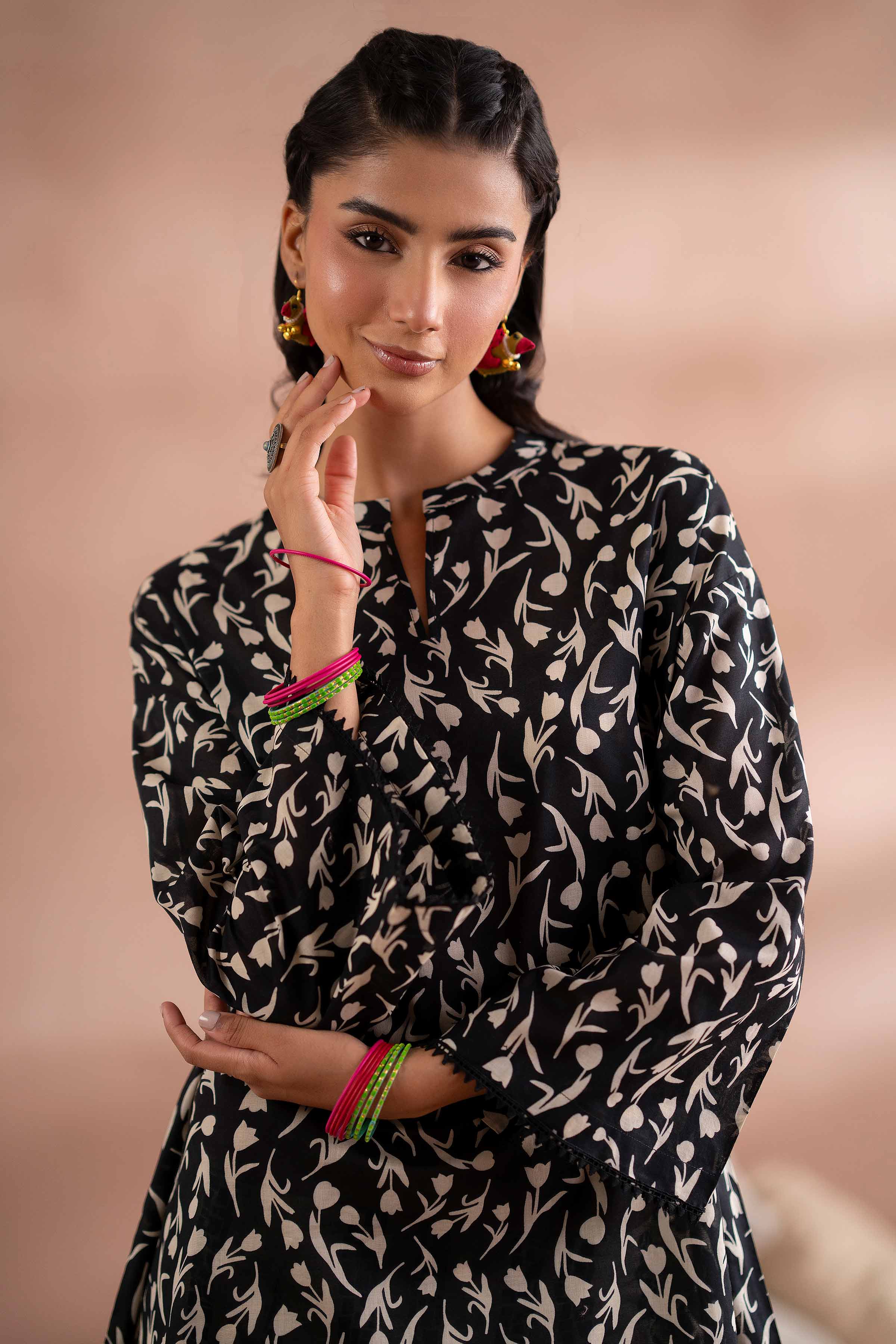 2 Piece - Printed Suit - PS25-252