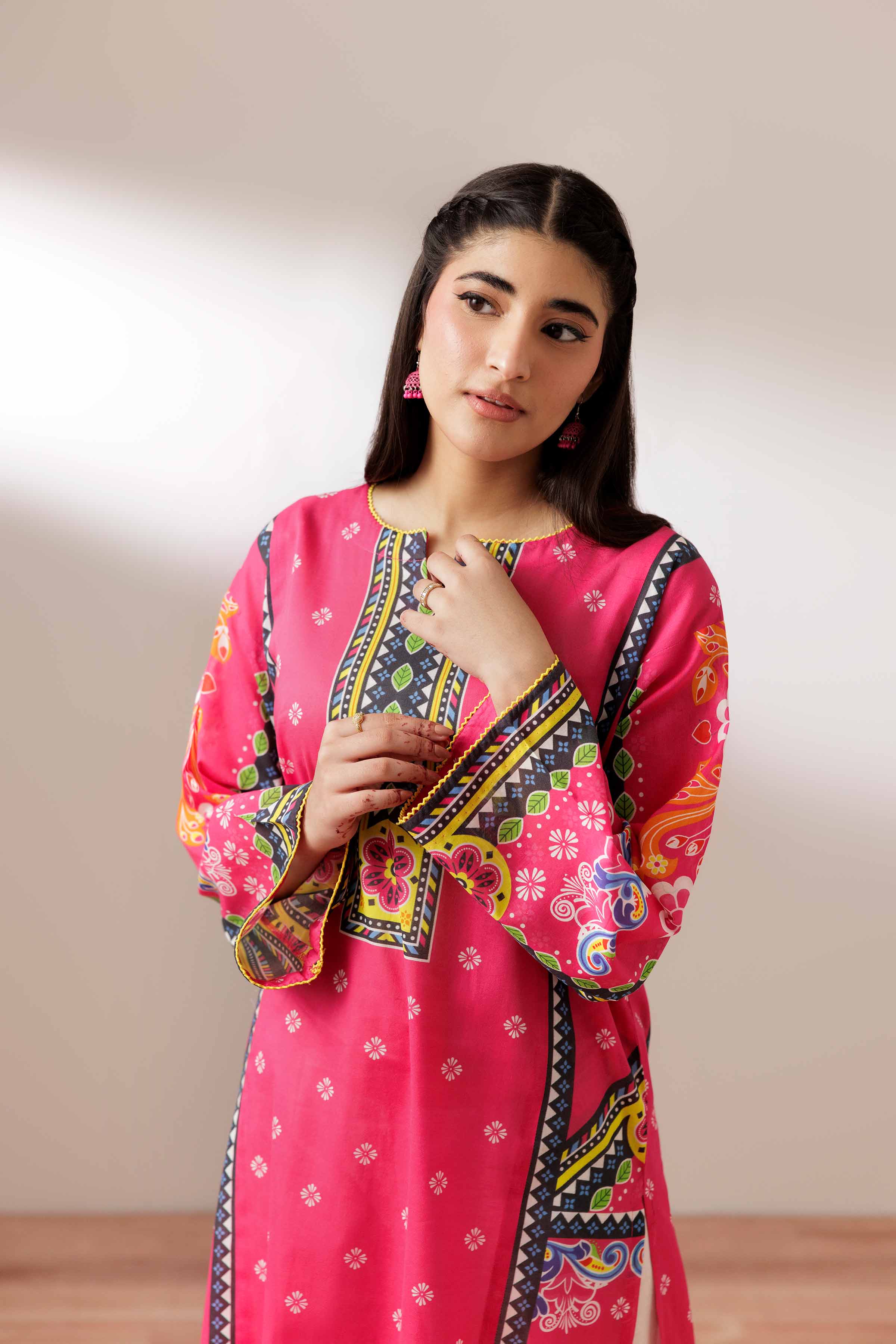 1 Piece - Printed Shirt - PS25-253 - for Women - Pret Collection | Nishat | Shop Online