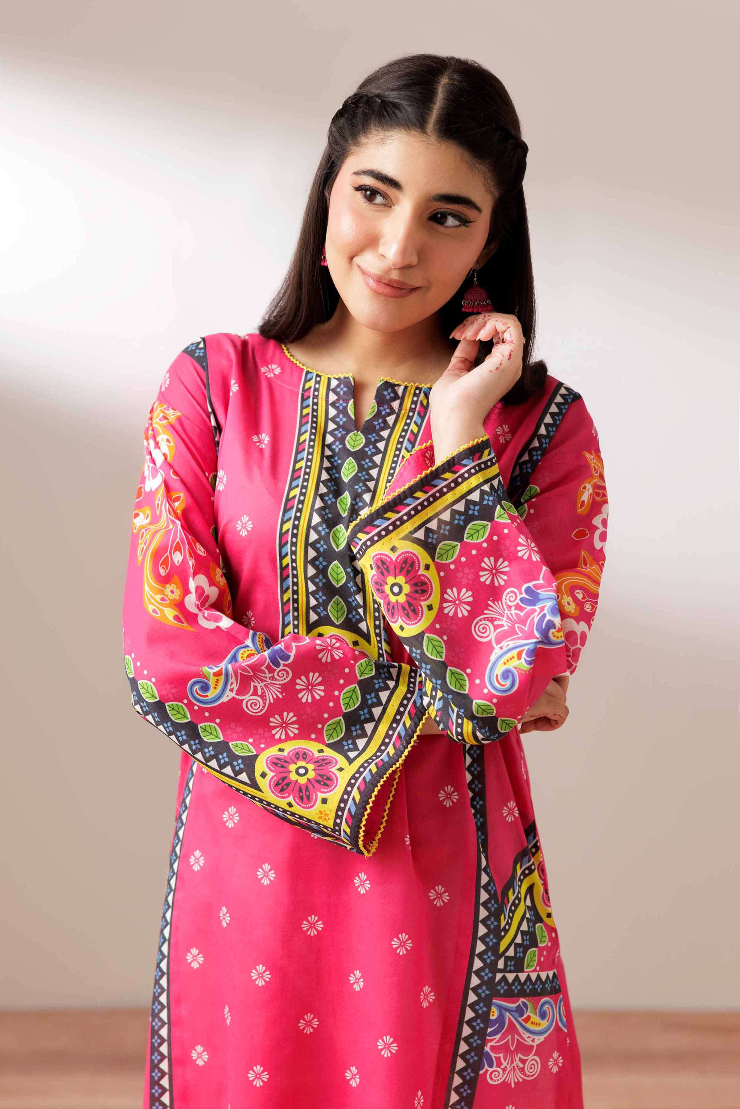 1 Piece - Printed Shirt - PS25-253 - for Women - Pret Collection | Nishat | Shop Online