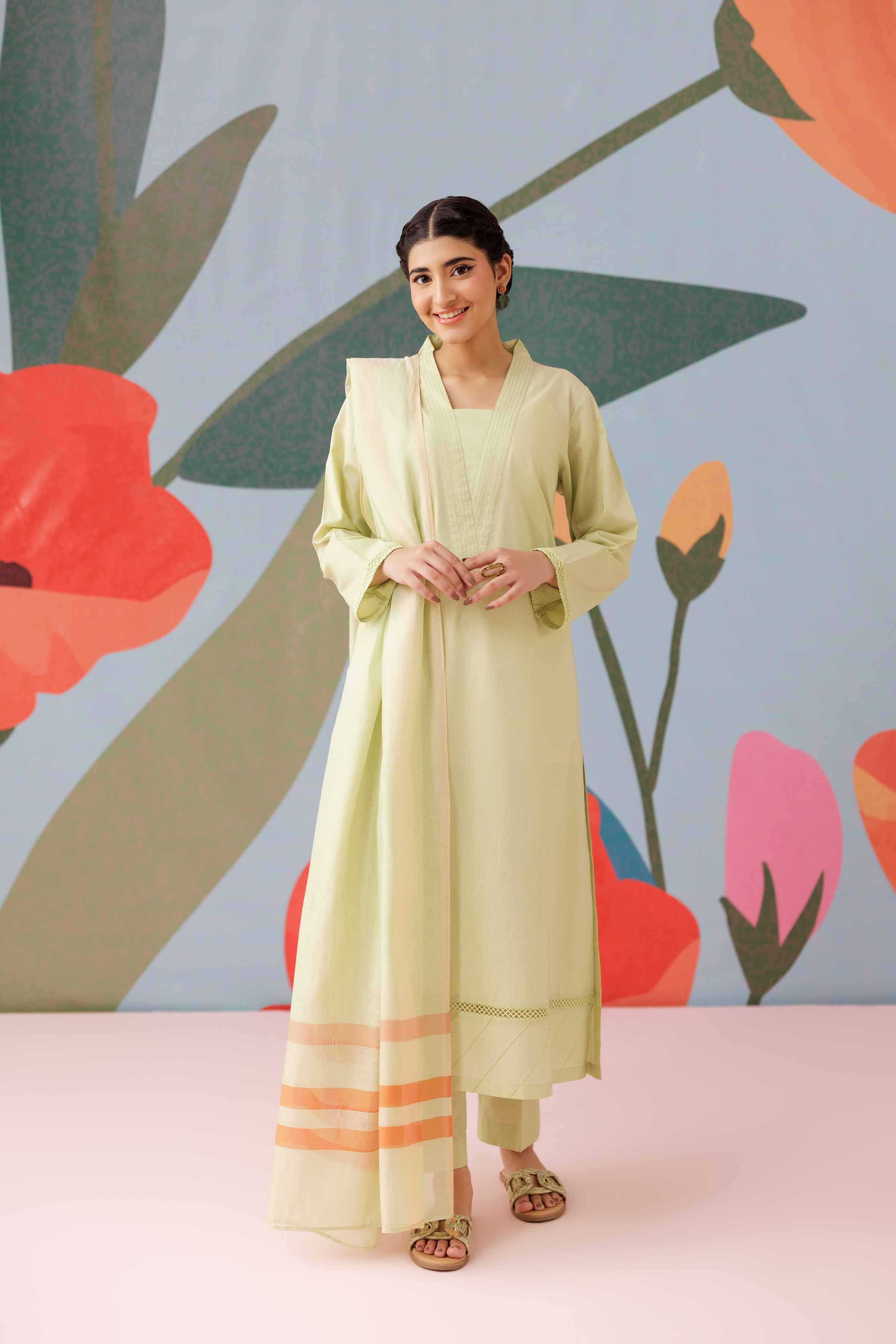3 Piece - Embroidered Suit - PS25-259 - for Women - Pret Collection | Nishat | Shop Online