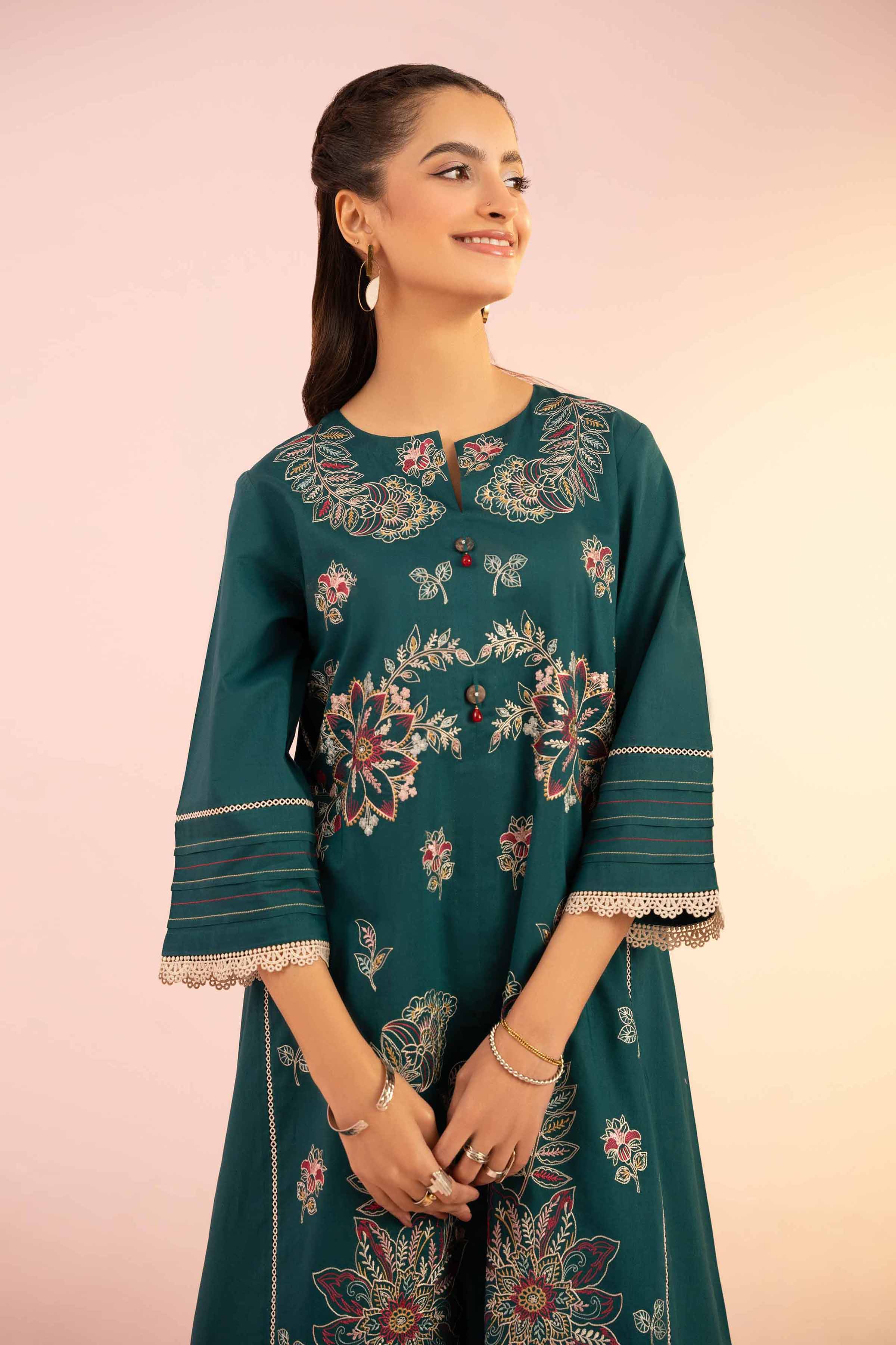 2 Piece - Embroidered Suit - PS25-39