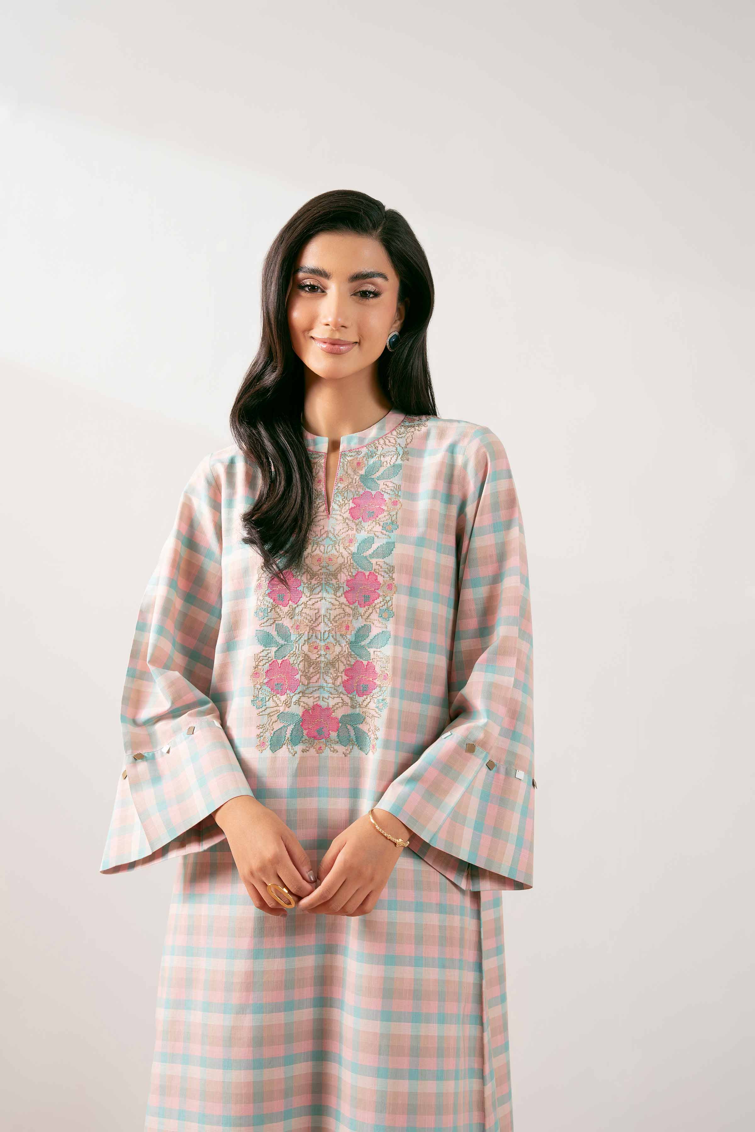 2 Piece - Embroidered Suit - PS25-66 - for Women - Pret Collection | Nishat | Shop Online