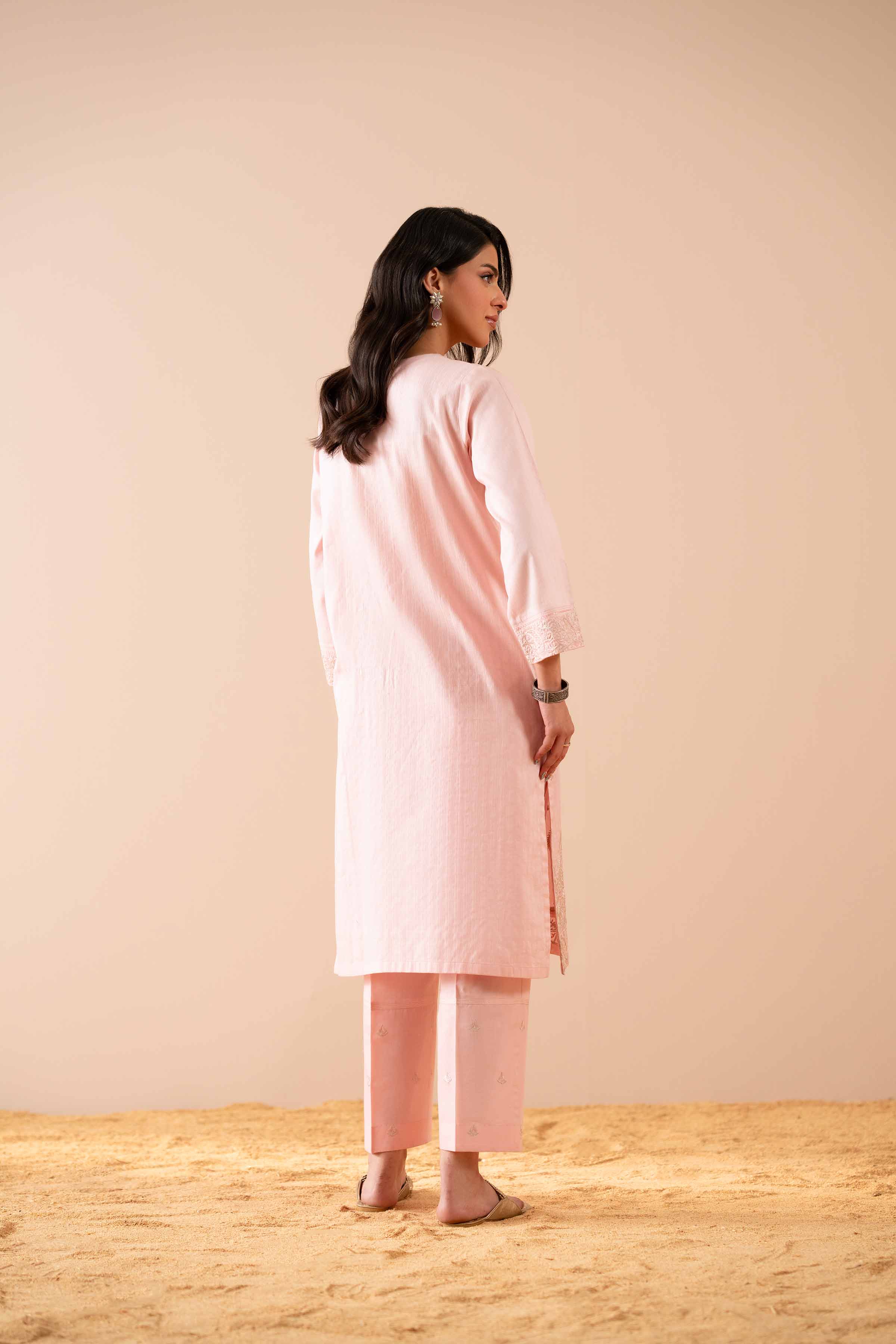 2 Piece - Embroidered Suit - PS25-70