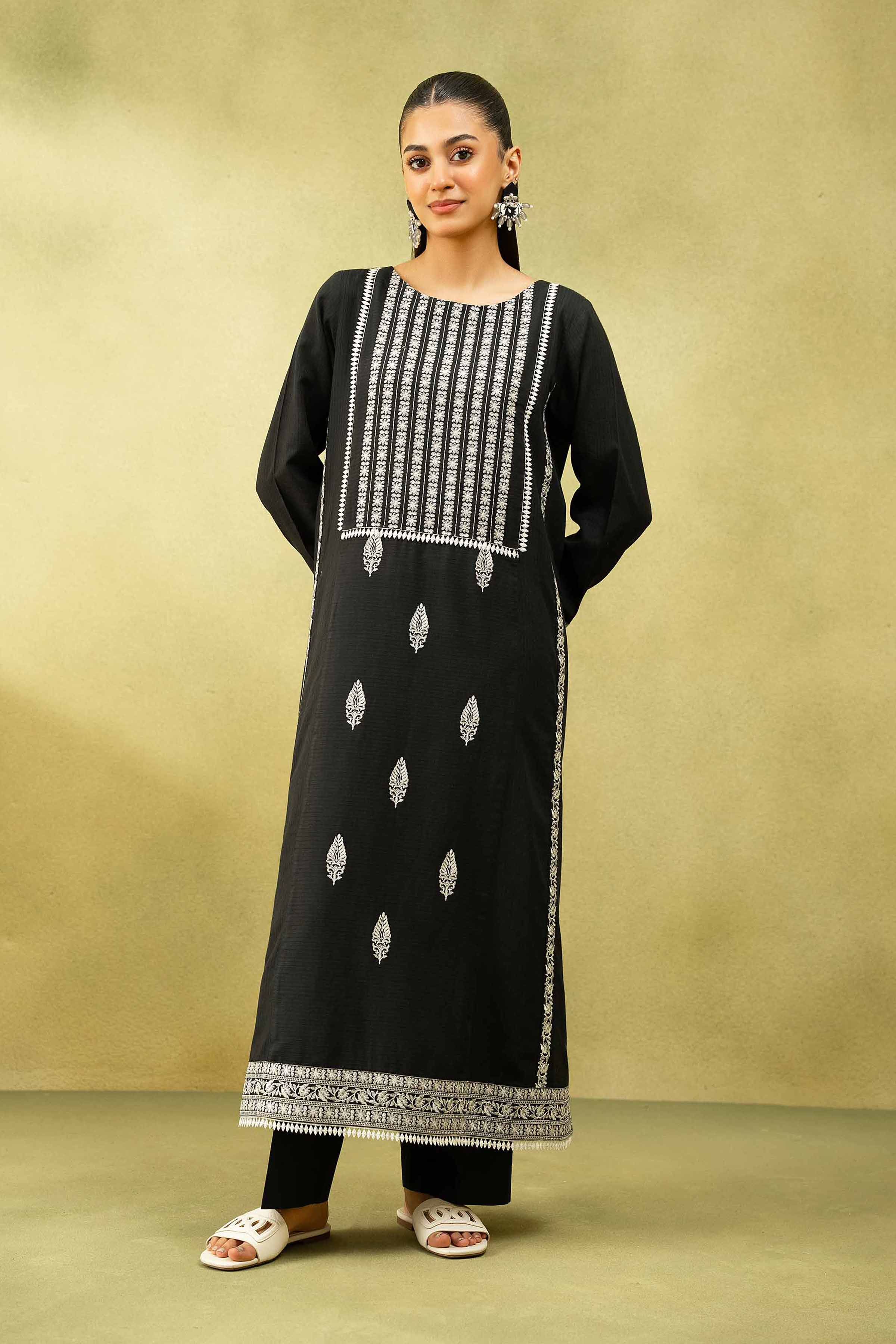 2 Piece - Embroidered Suit - PS25-71