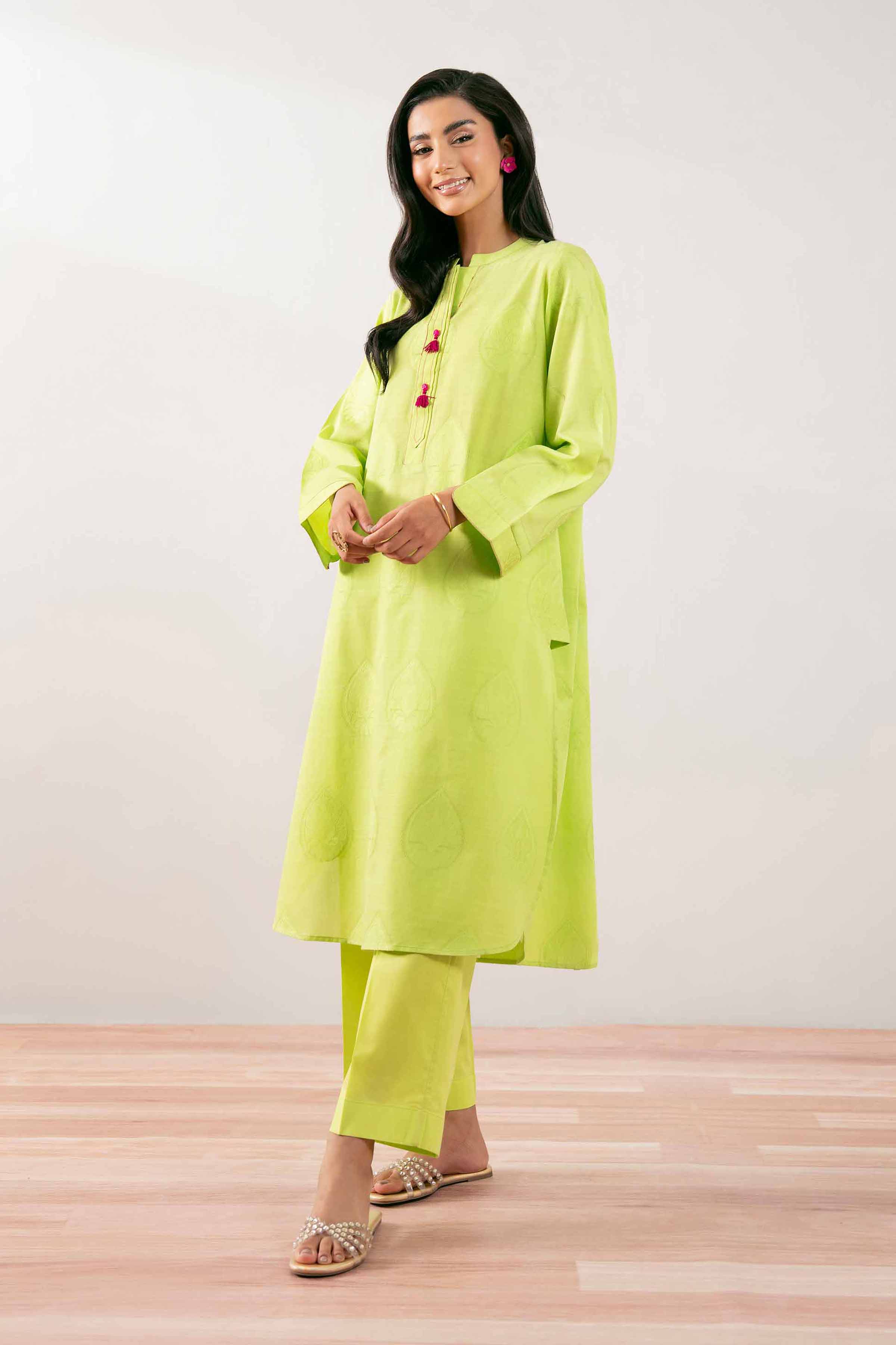 3 Piece - Basic Suit - PS25-98 - for Women - Pret Collection | Nishat | Shop Online