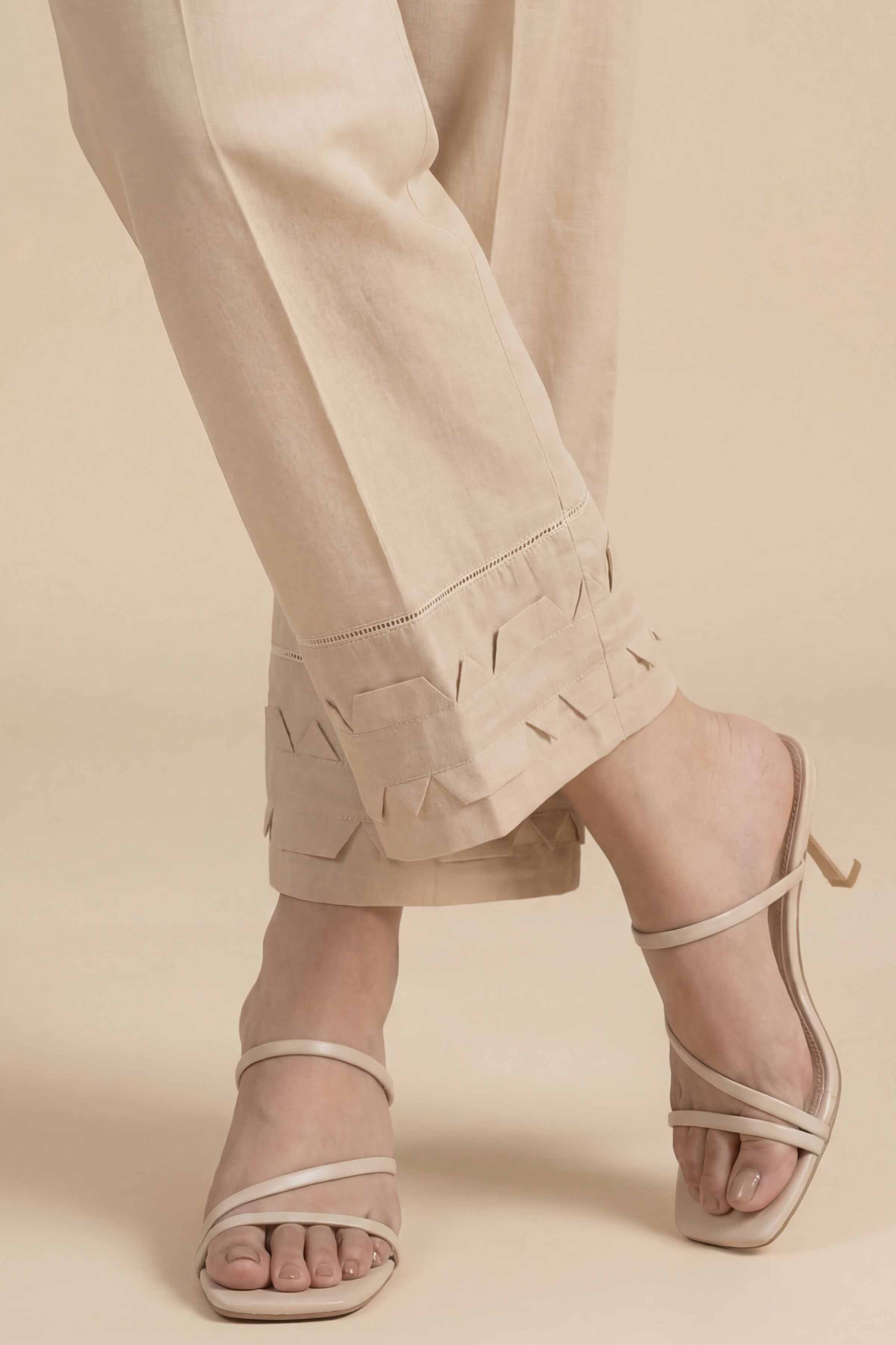 Basic Trousers - PS26-199 for Women - Pret Collection | Nishat | Shop Online