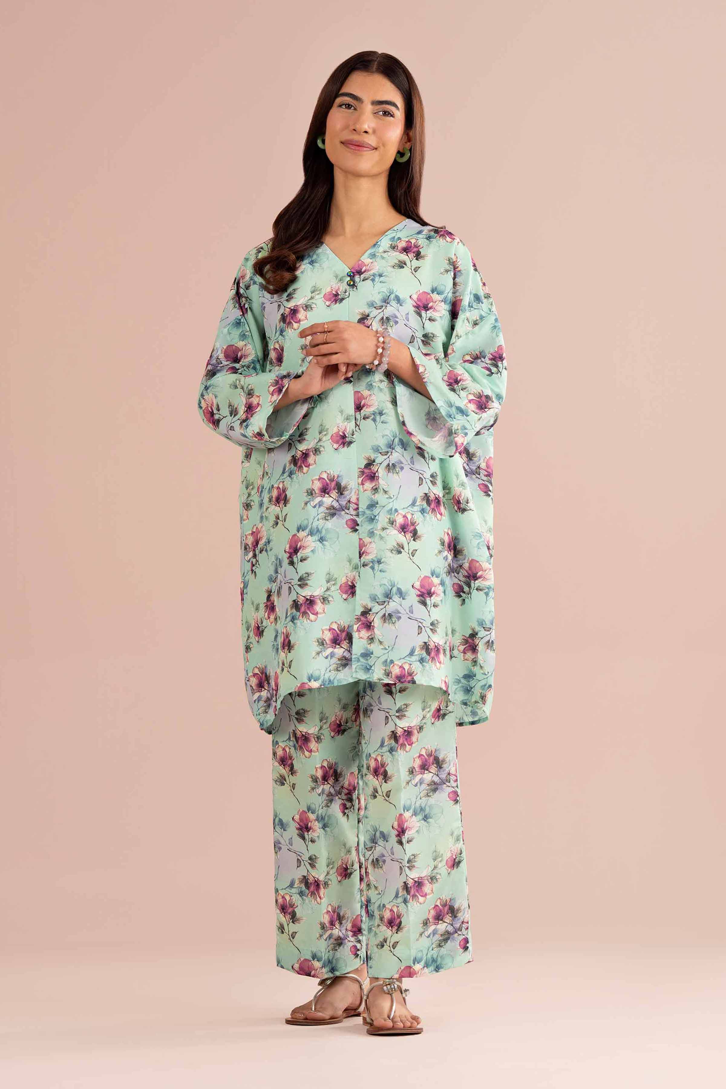 2 Piece - Printed Suit - PS26-67 for Women - Pret Collection | Nishat | Shop Online