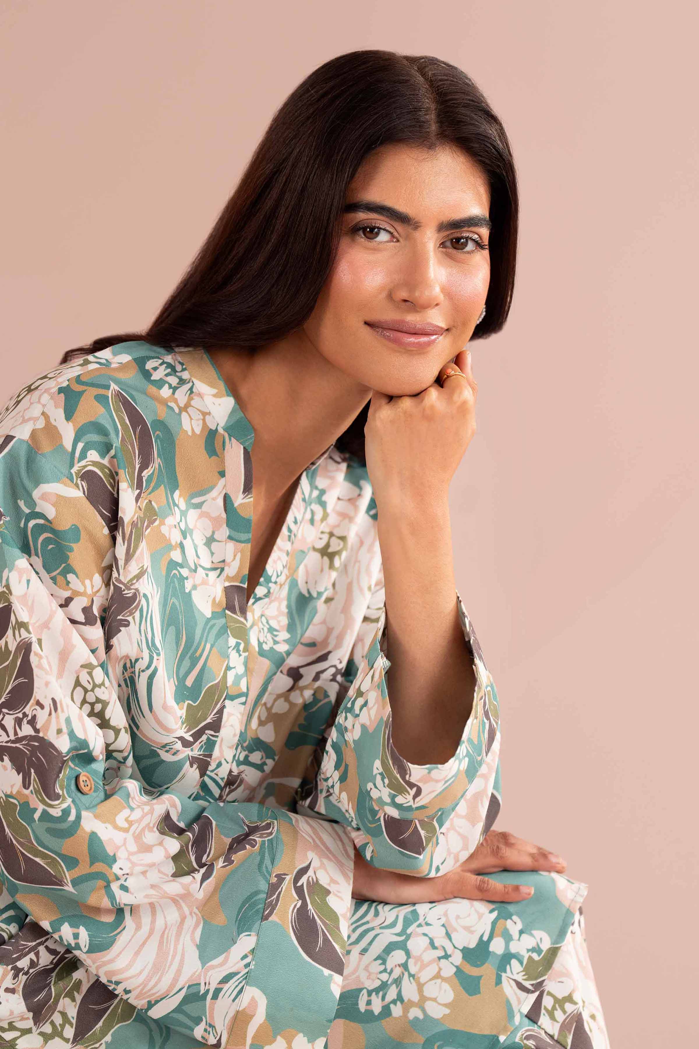 2 Piece - Printed Suit - PS26-71 for Women - Pret Collection | Nishat | Shop Online