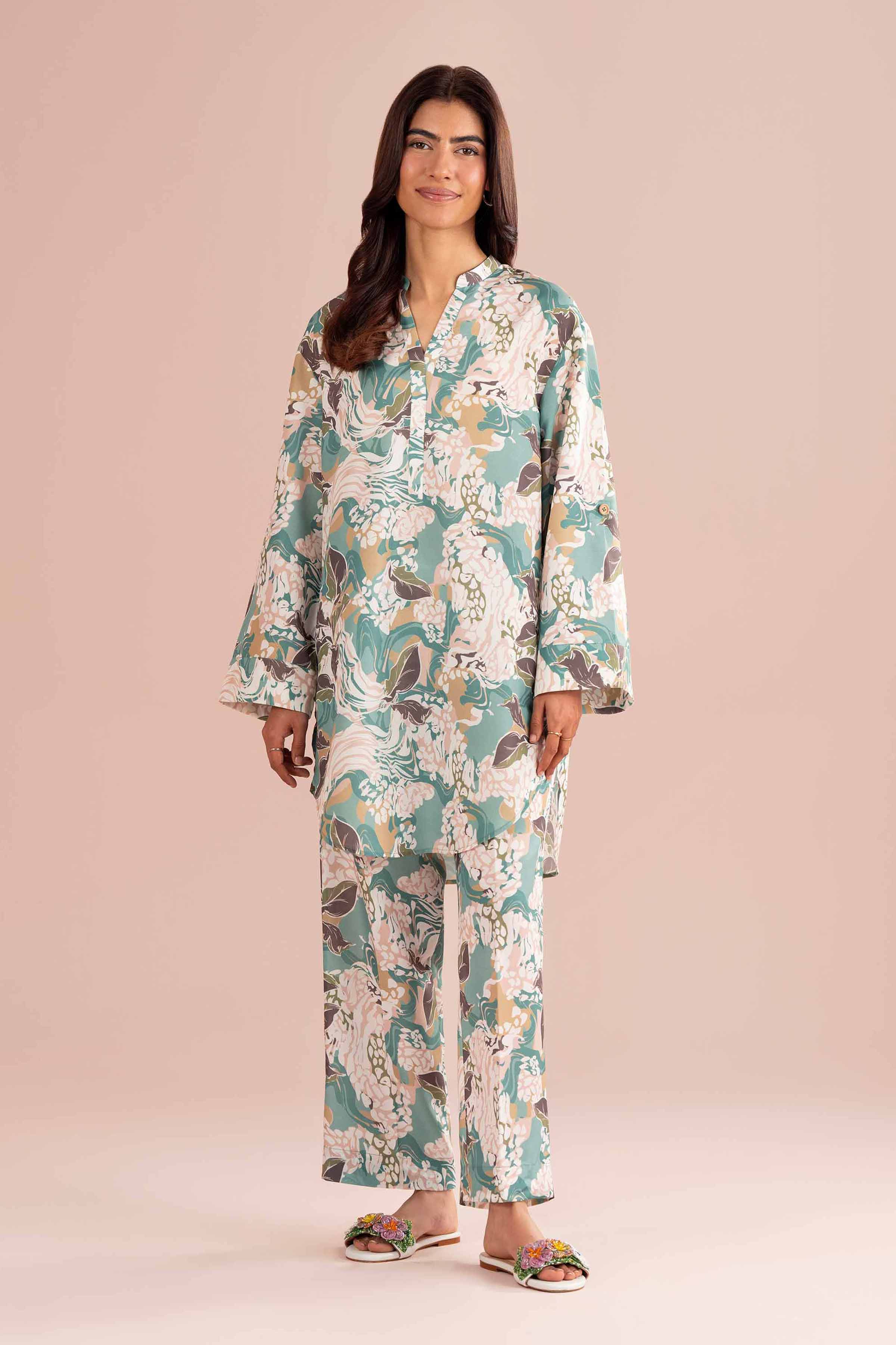 2 Piece - Printed Suit - PS26-71 for Women - Pret Collection | Nishat | Shop Online