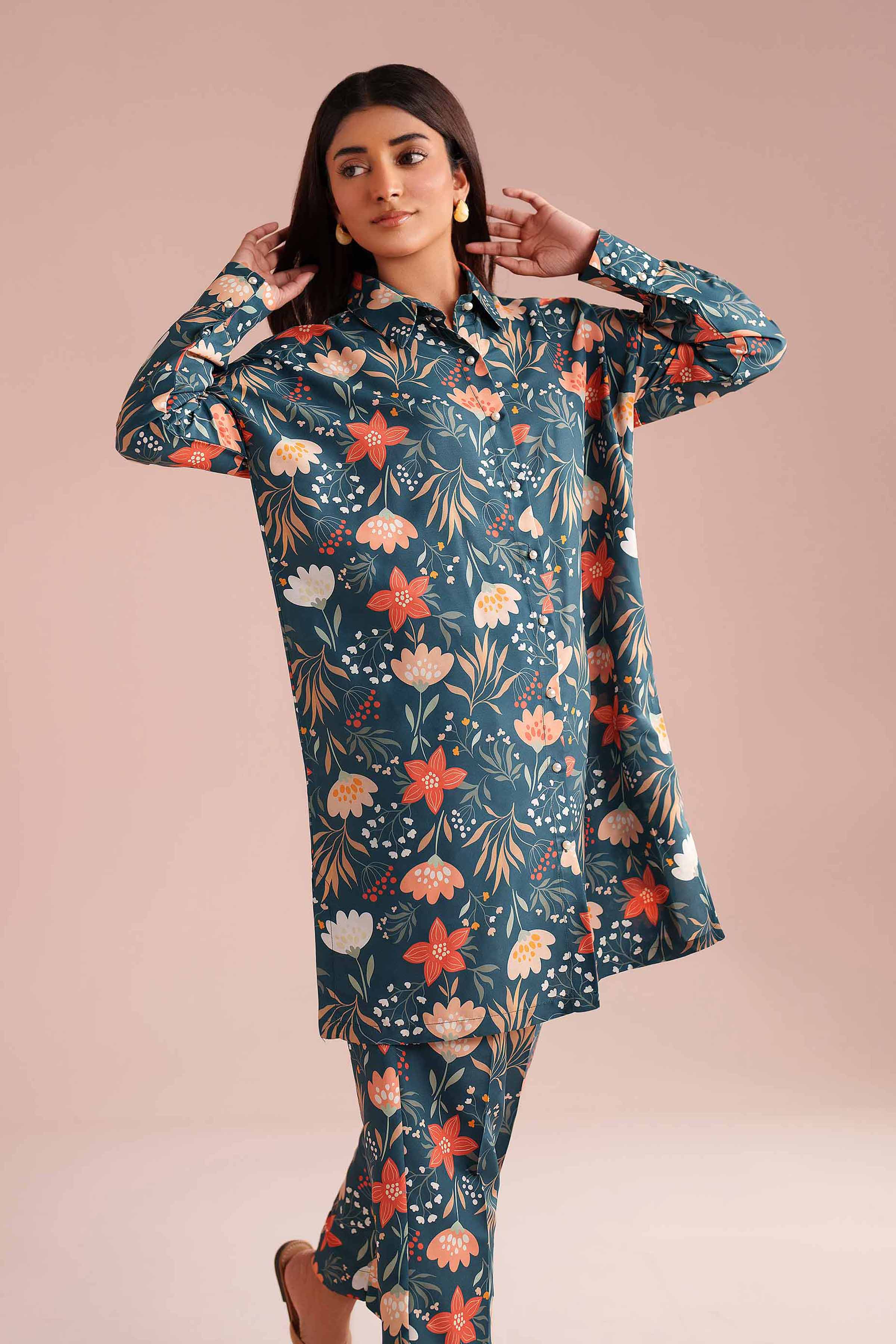 2 Piece - Printed Suit - PS26-74 for Women - Pret Collection | Nishat | Shop Online