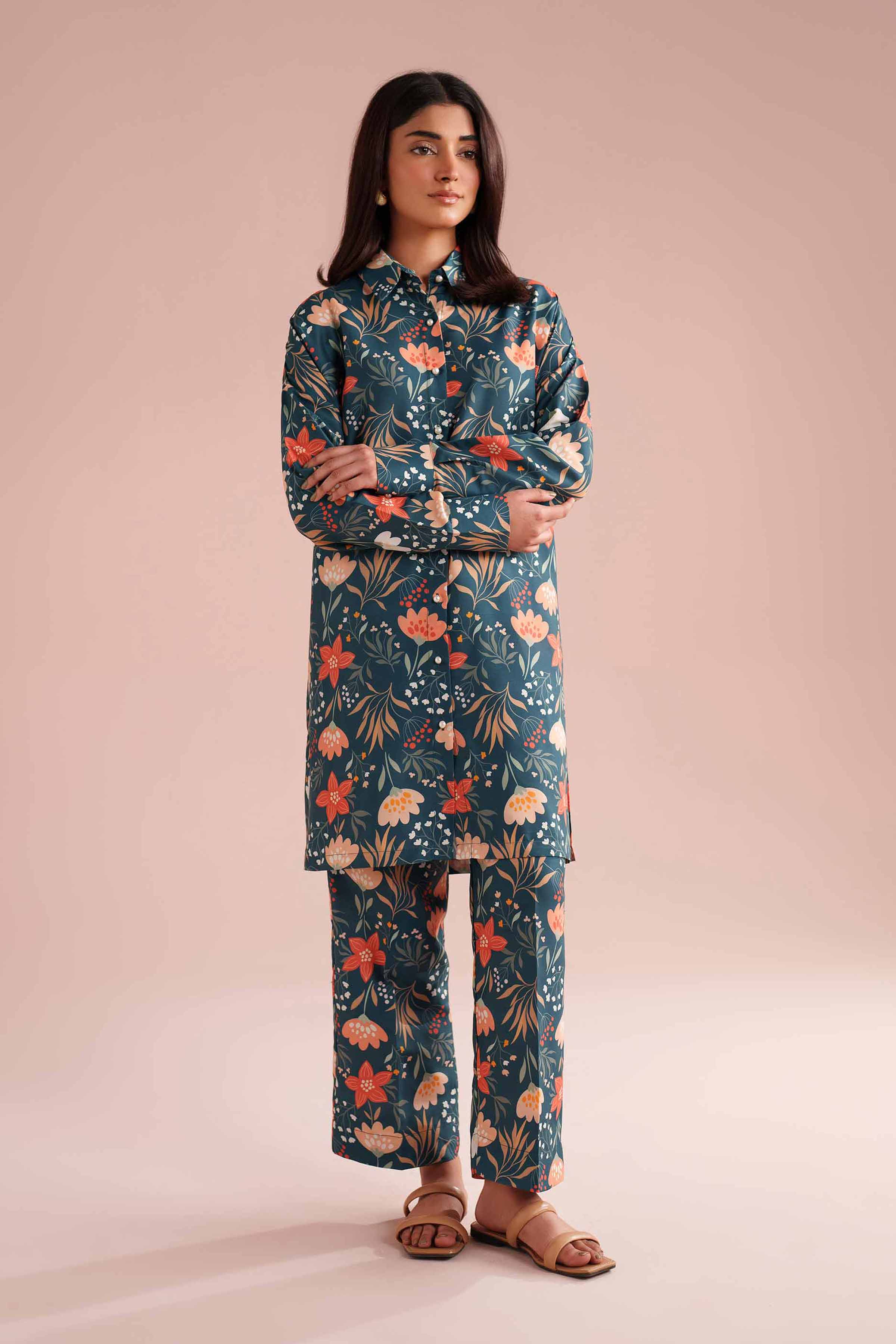 2 Piece - Printed Suit - PS26-74 for Women - Pret Collection | Nishat | Shop Online