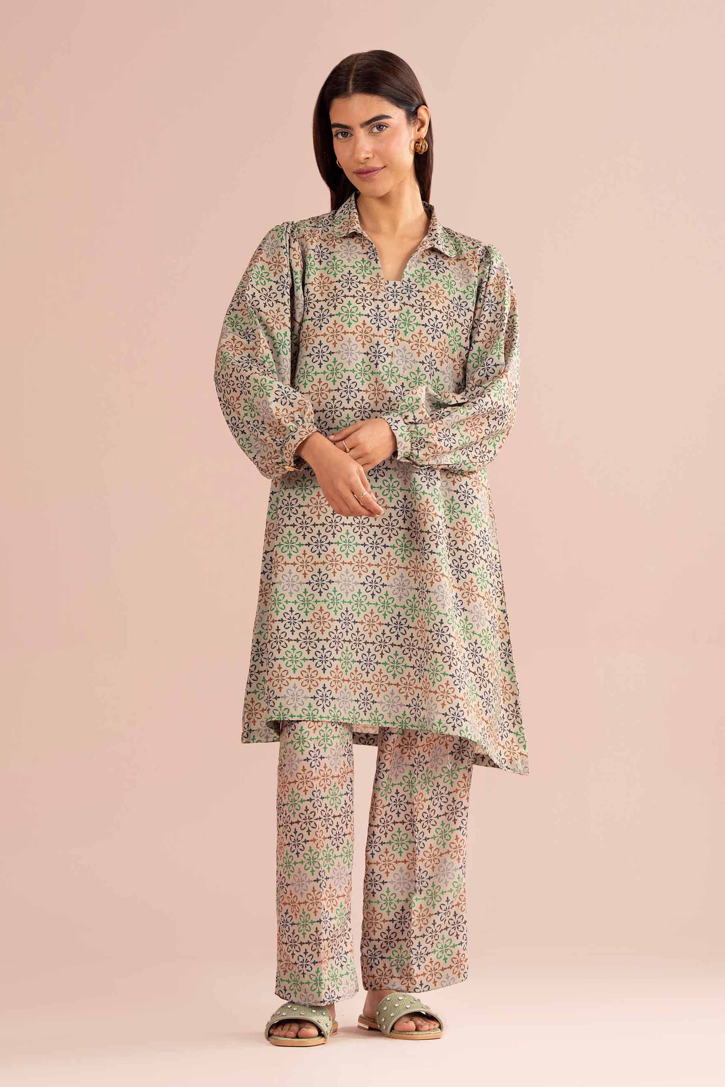 2 Piece - Printed Suit - PS26-86 for Women - Pret Collection | Nishat | Shop Online