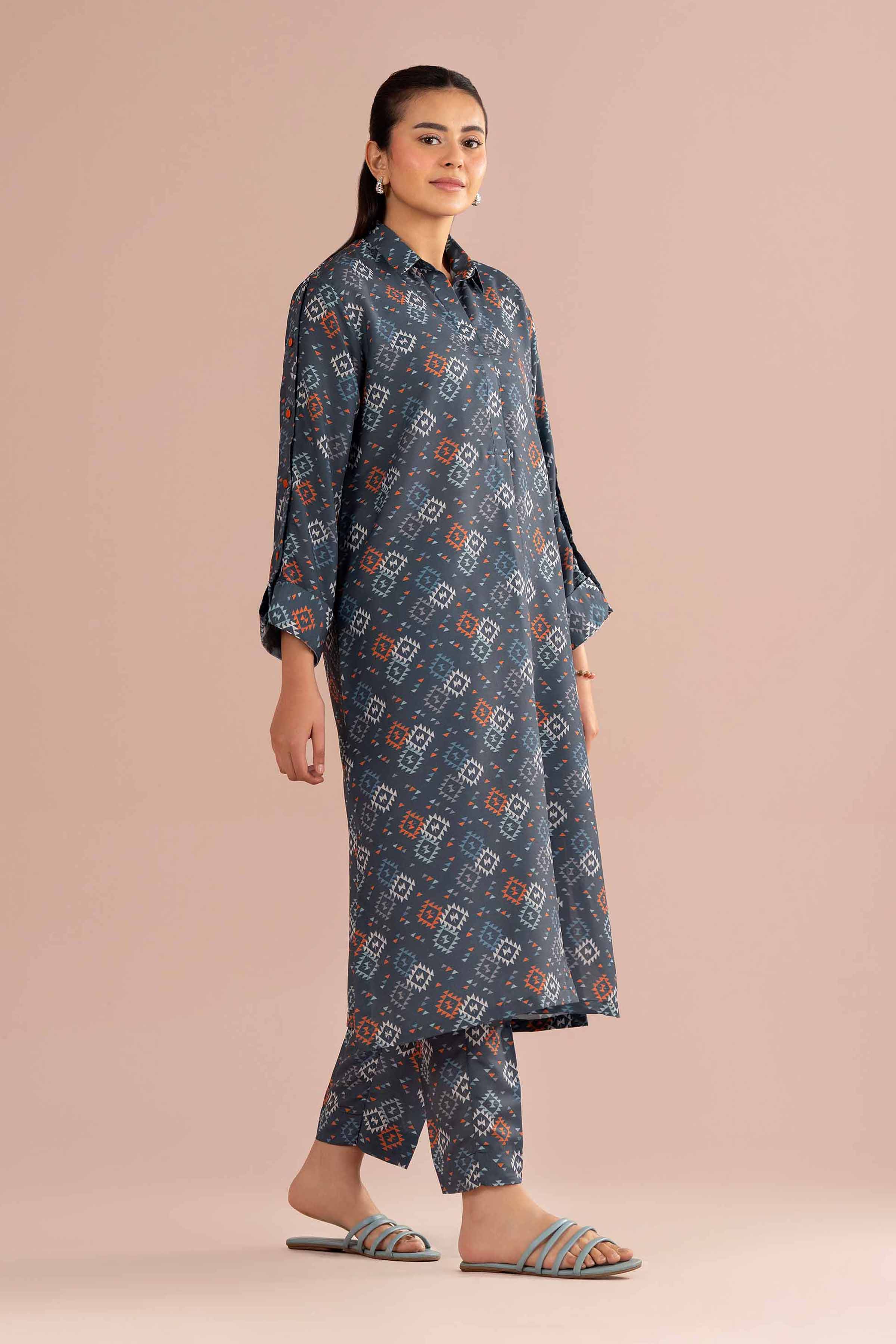 2 Piece - Printed Suit - PS26-87 for Women - Pret Collection | Nishat | Shop Online