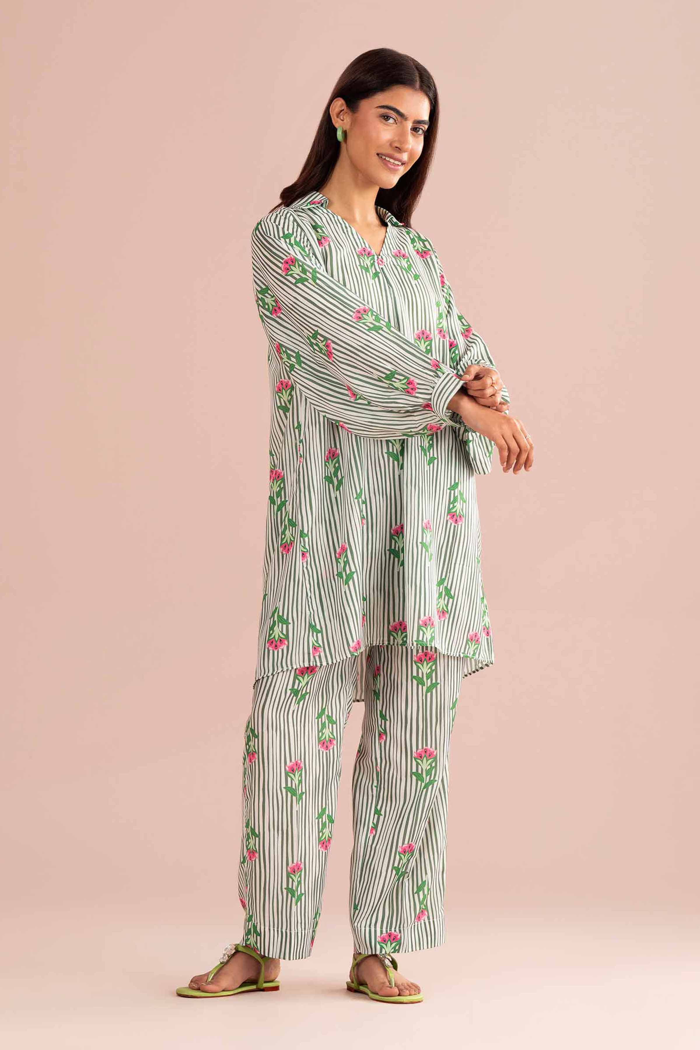 2 Piece - Printed Suit - PS26-96 for Women - Pret Collection | Nishat | Shop Online