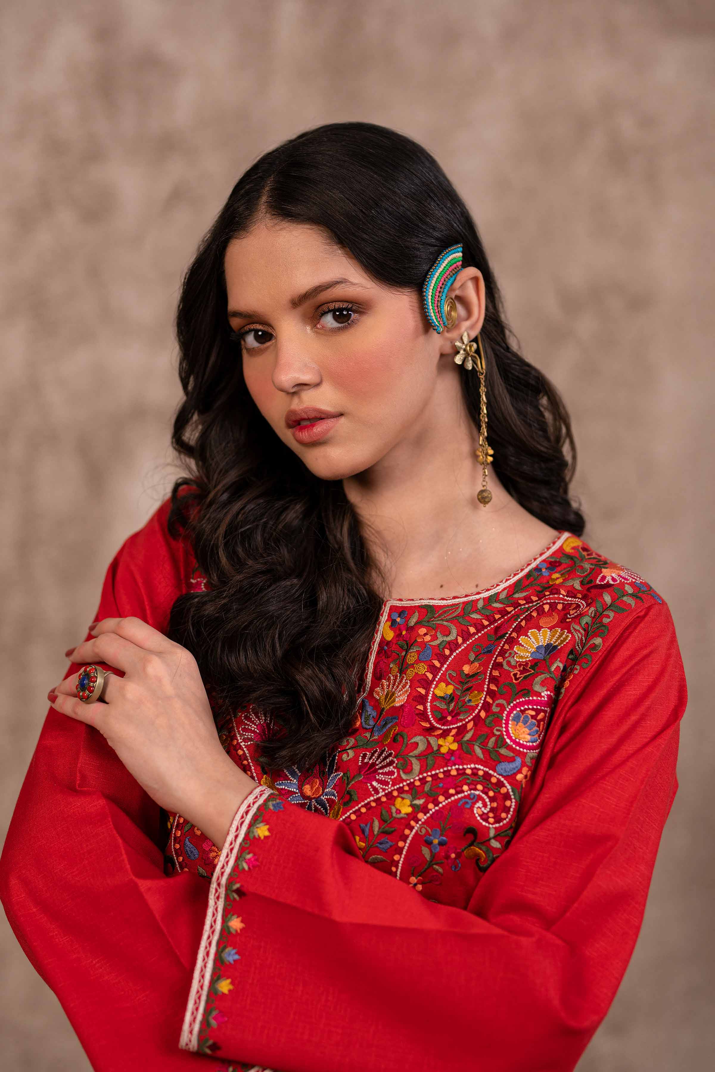 Embroidered Kurta - PW23-09