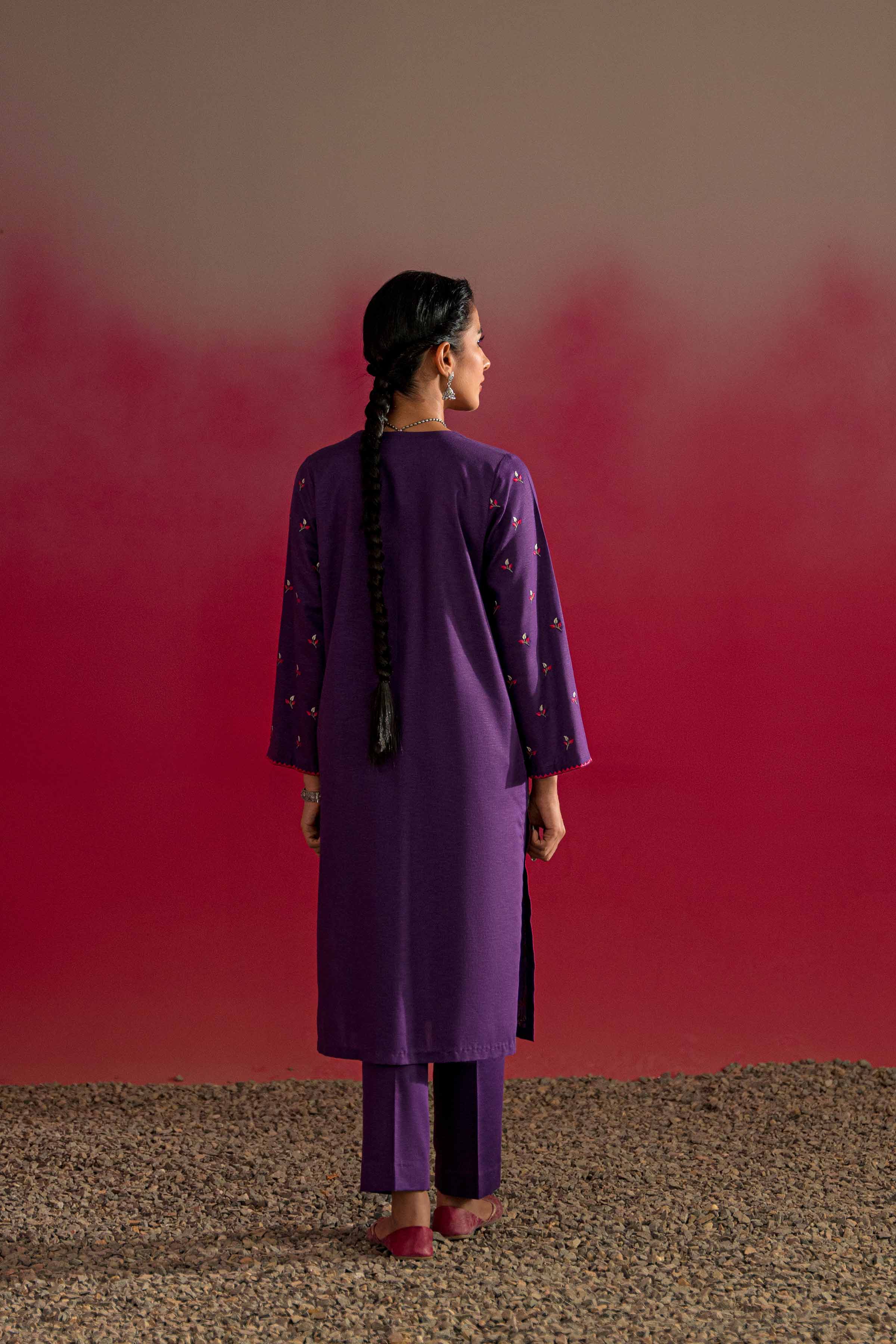 2 Piece - Embroidered Suit - PW23-12