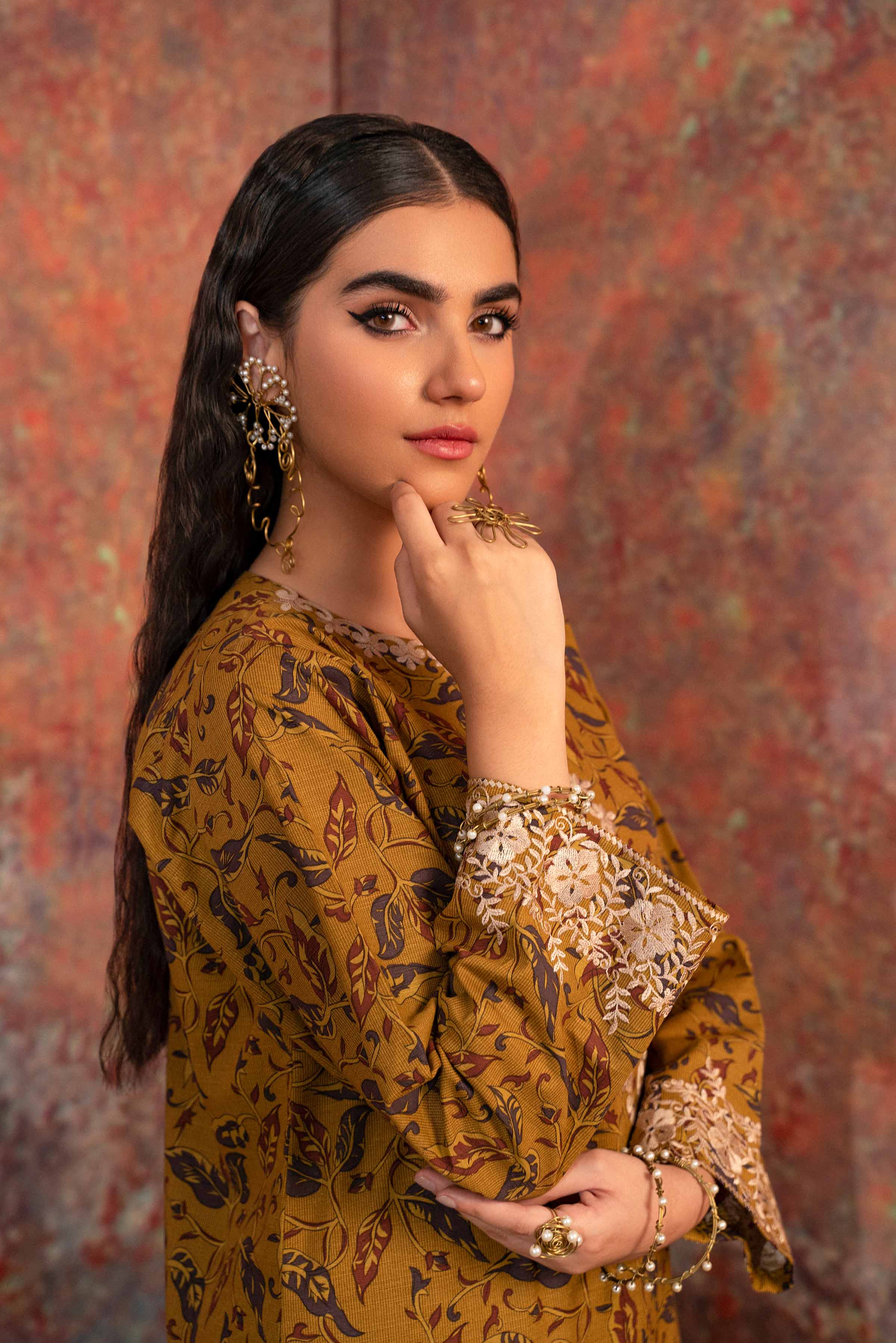 Printed Embroidered Shirt - PW23-133