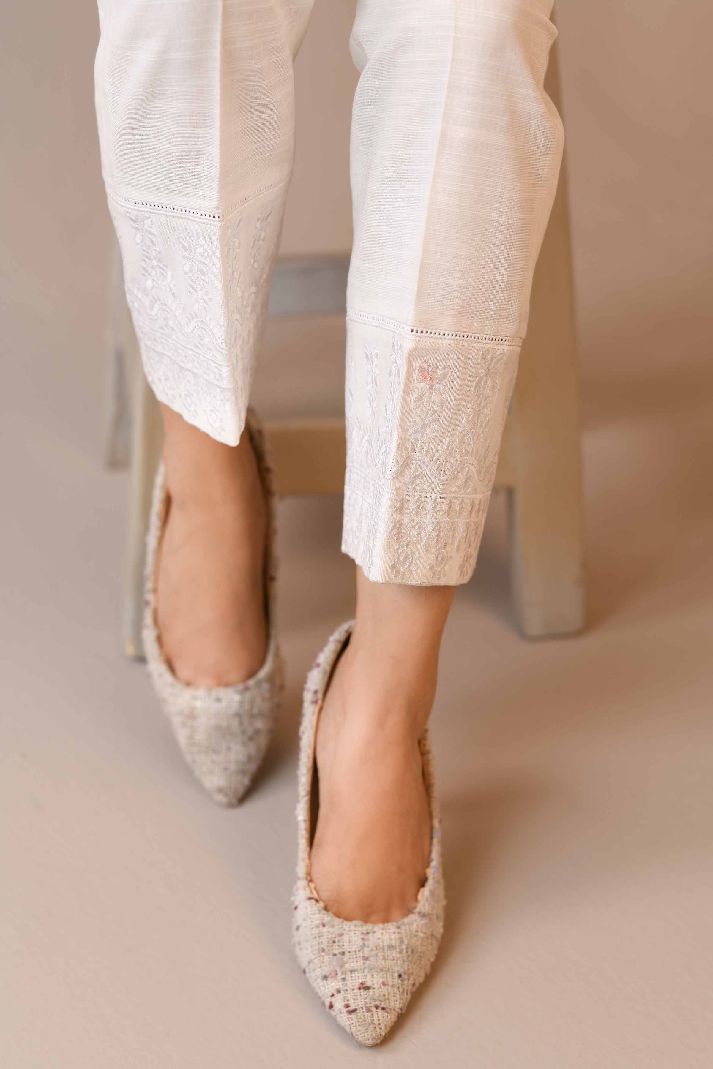 Embroidered Trousers - PW23-176