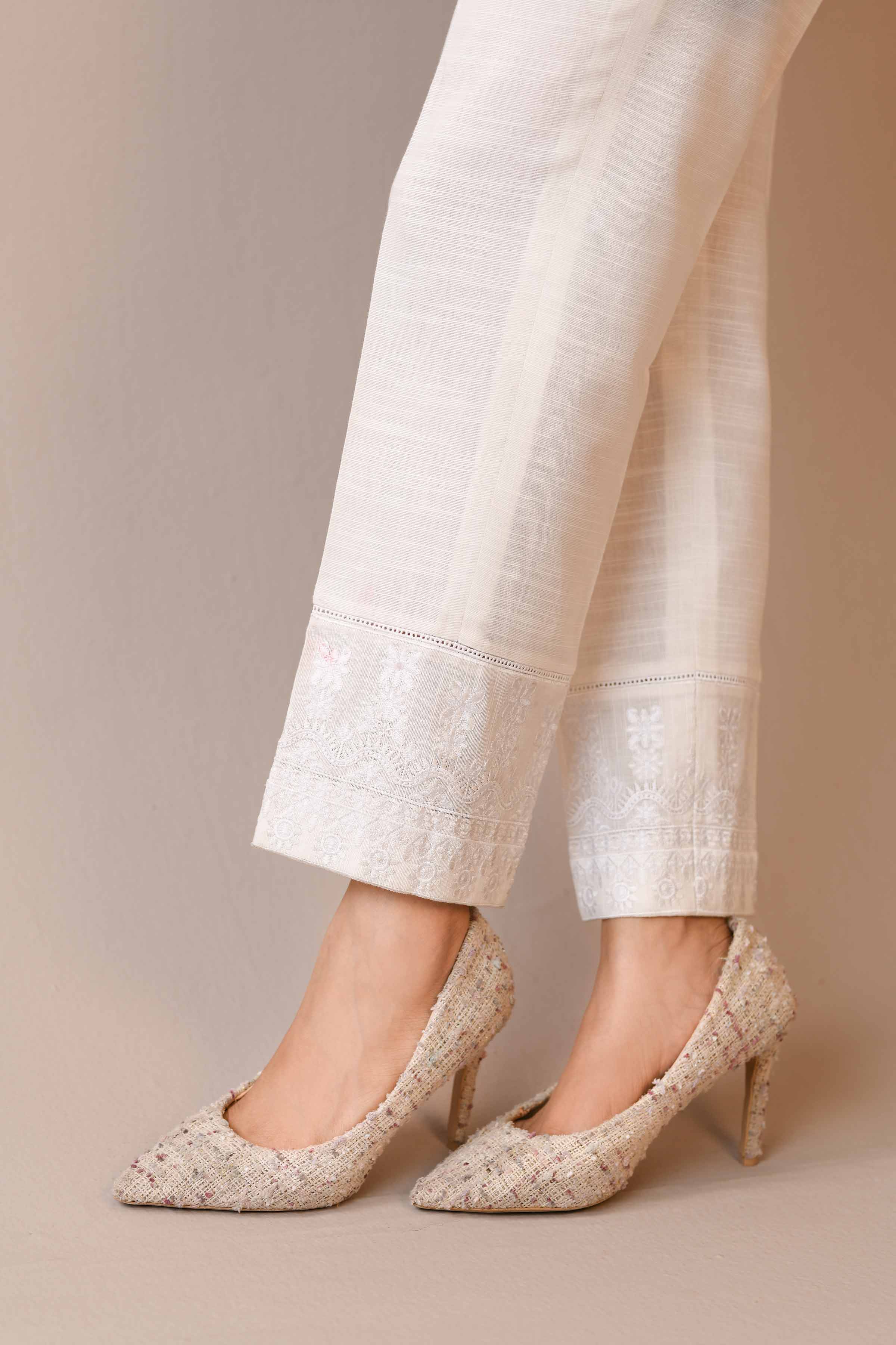 Embroidered Trousers - PW23-176