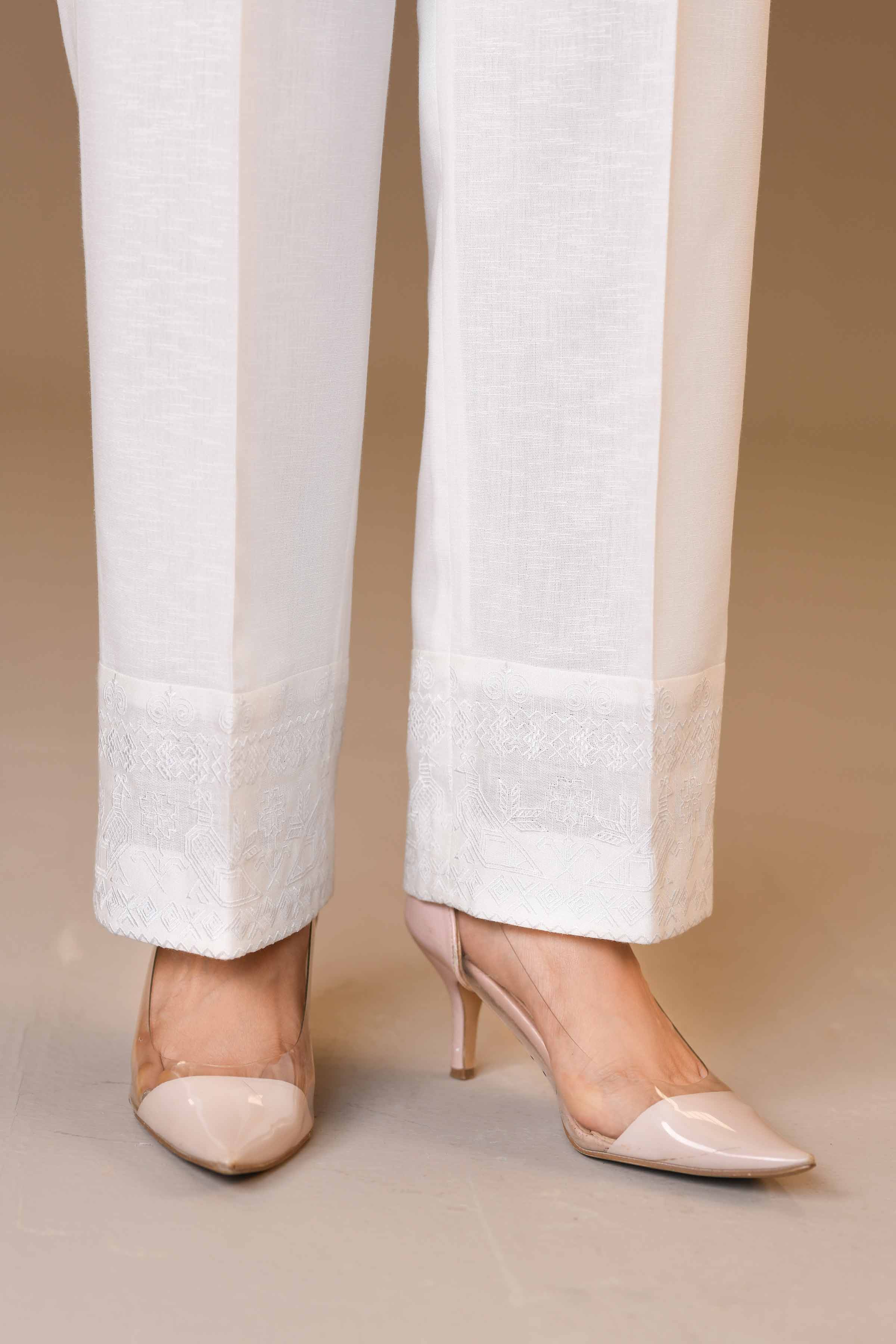 Embroidered Trousers - PW23-183