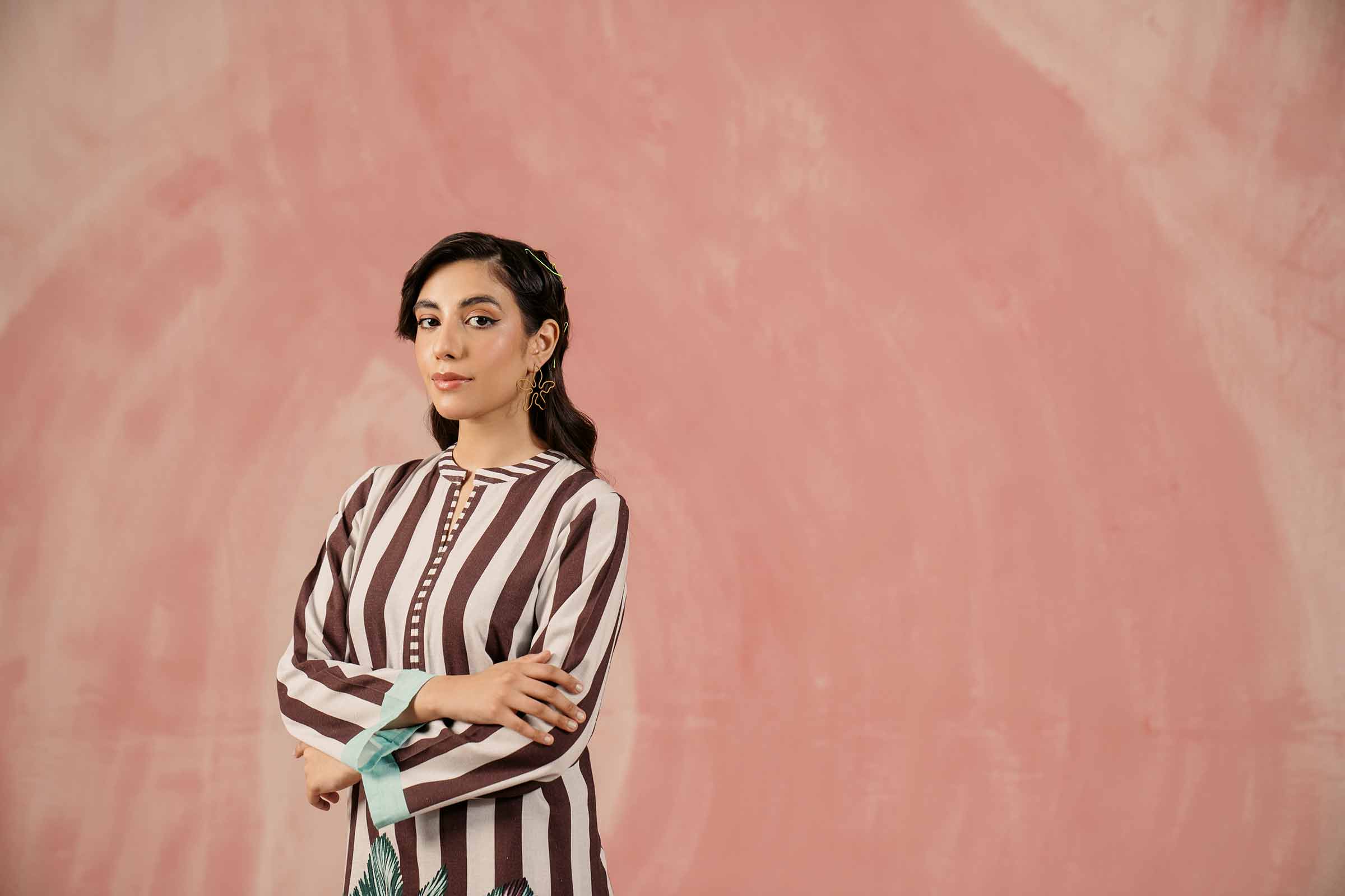 2 Piece - Printed Suit - PW23-207