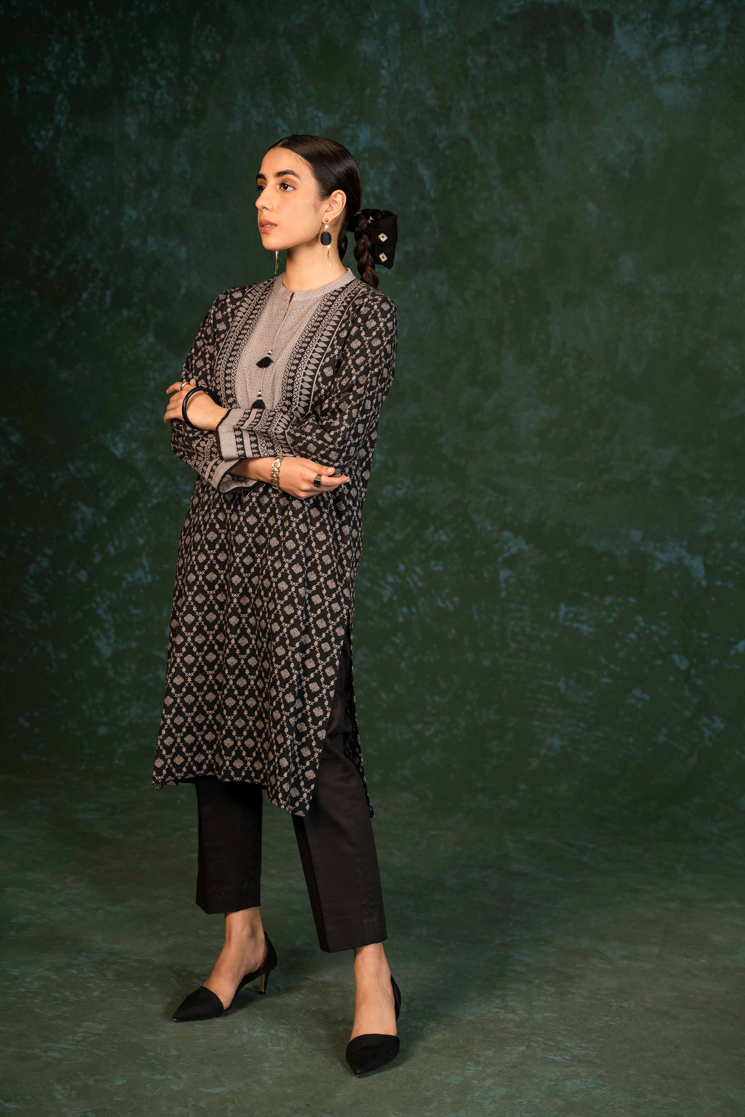 2 Piece - Printed Suit - PW23-218