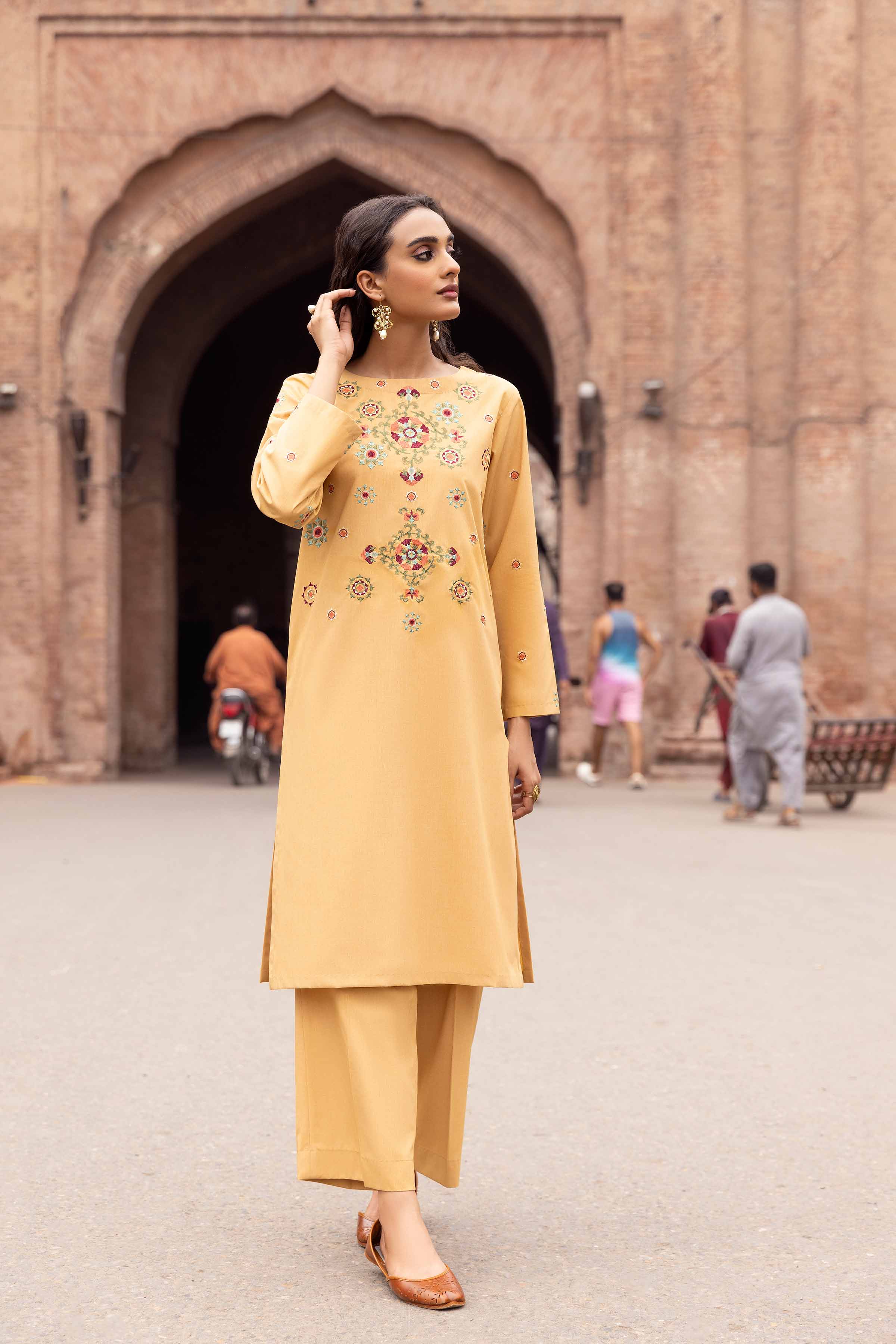 2 Piece - Embroidered Suit - PW23-54