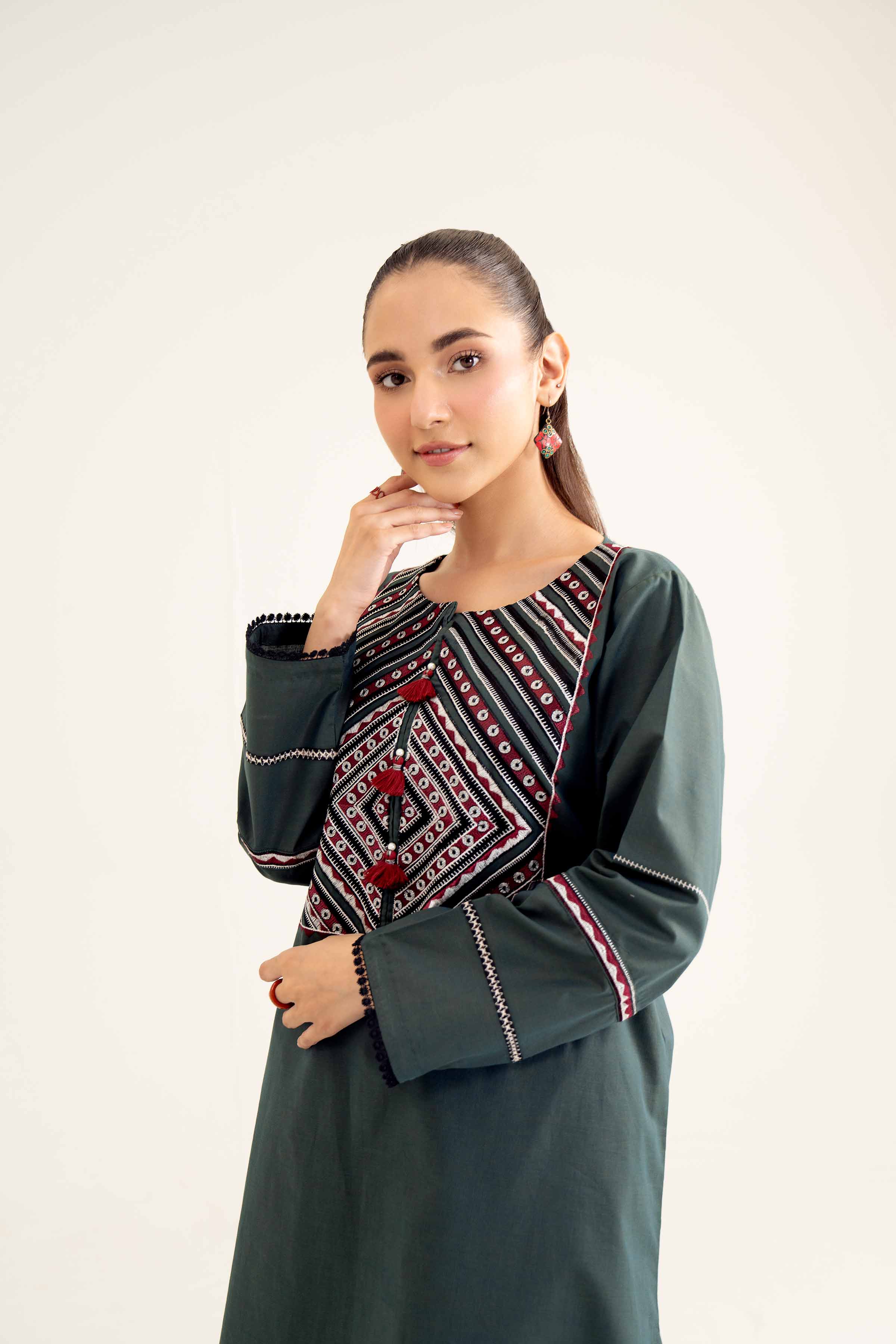 2 Piece - Embroidered Suit - PW24-10