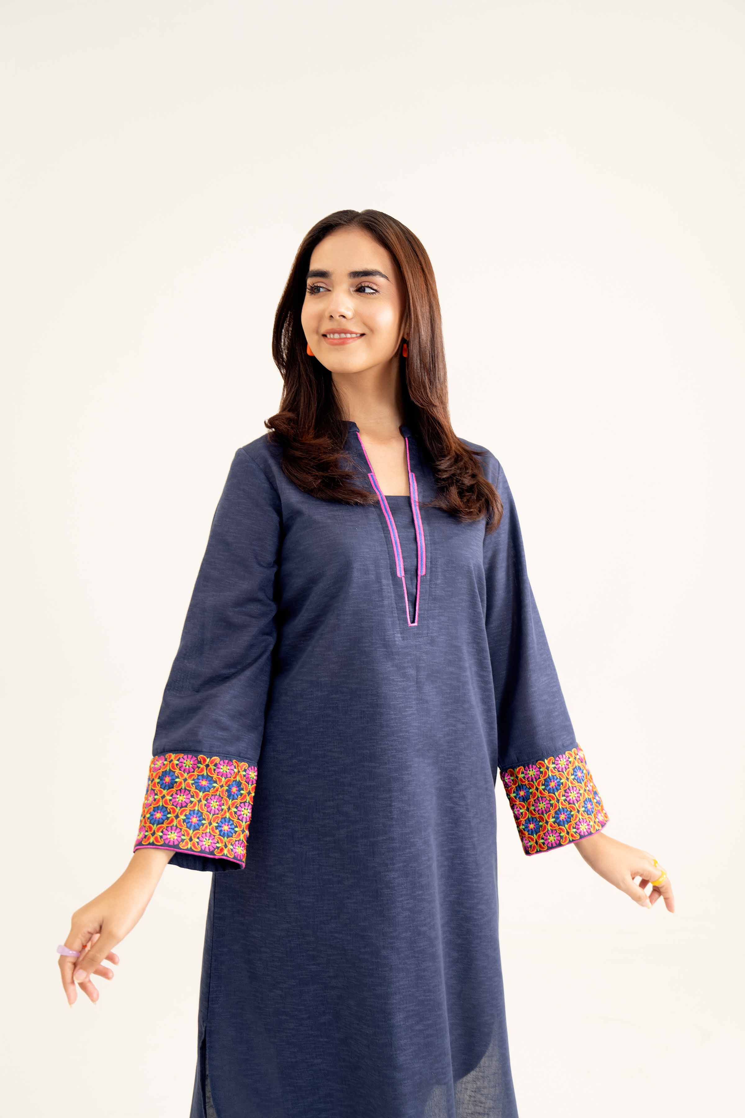 2 Piece - Embroidered Suit - PW24-105