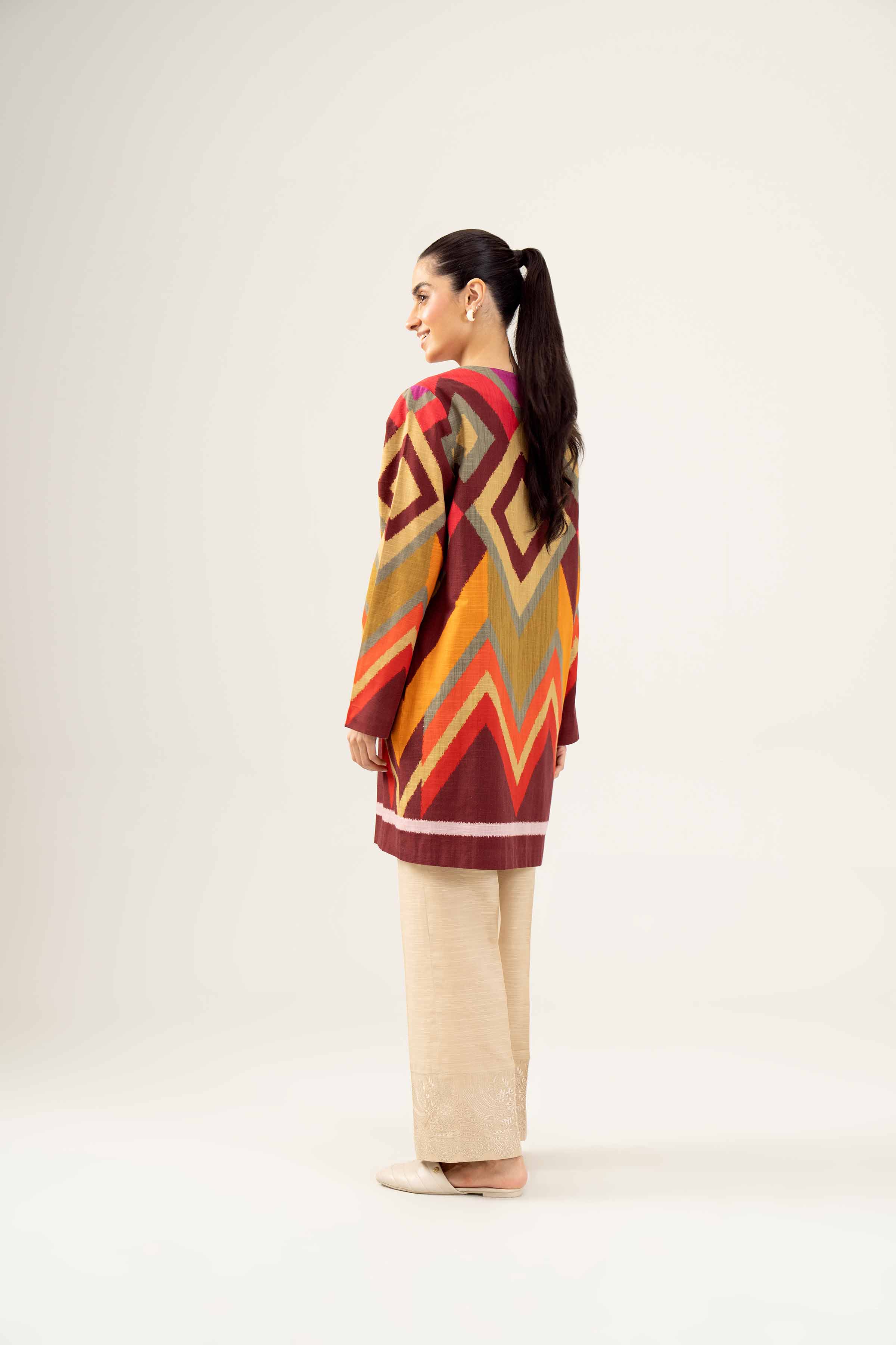 Printed Jacket - PW24-111