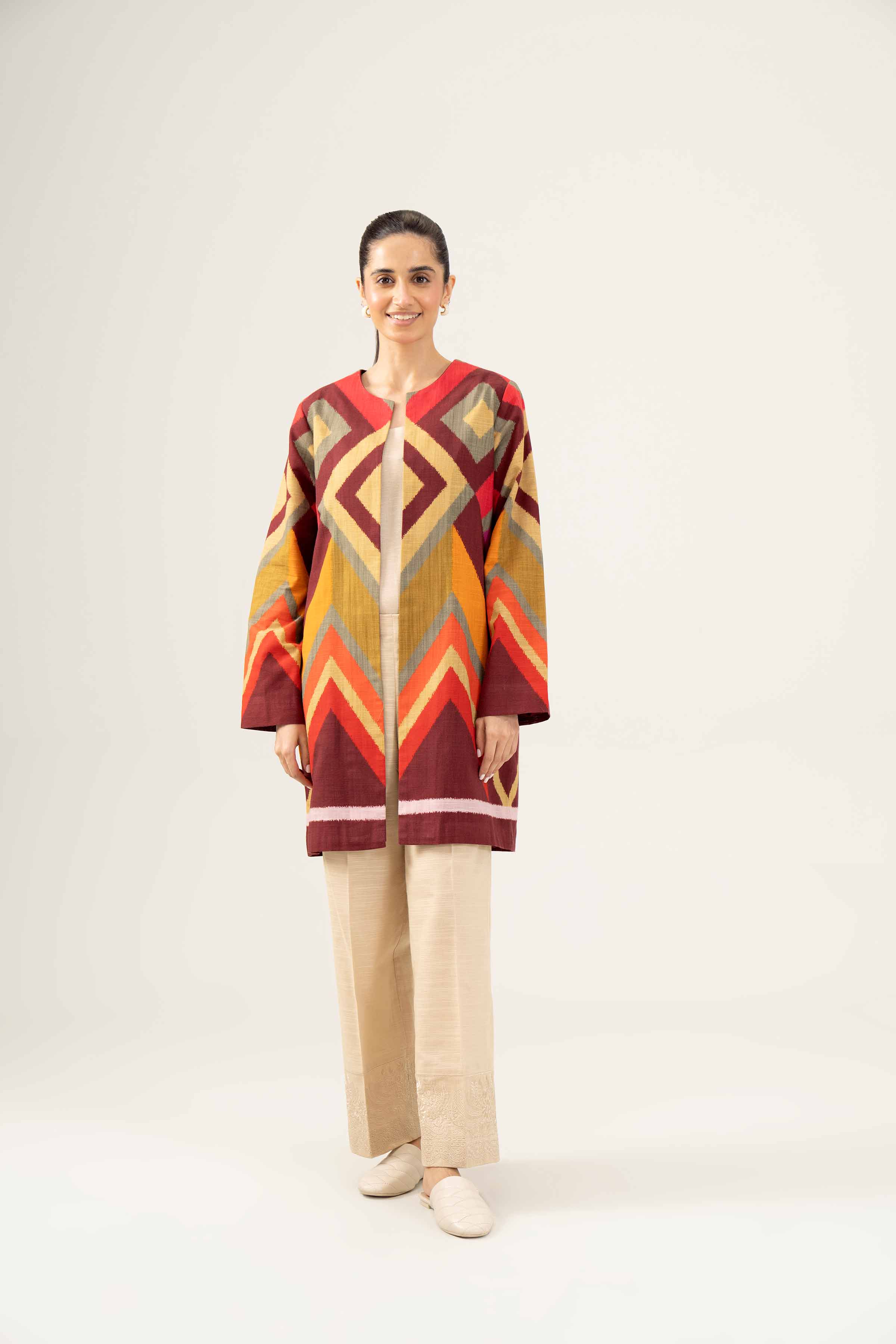 Printed Jacket - PW24-111