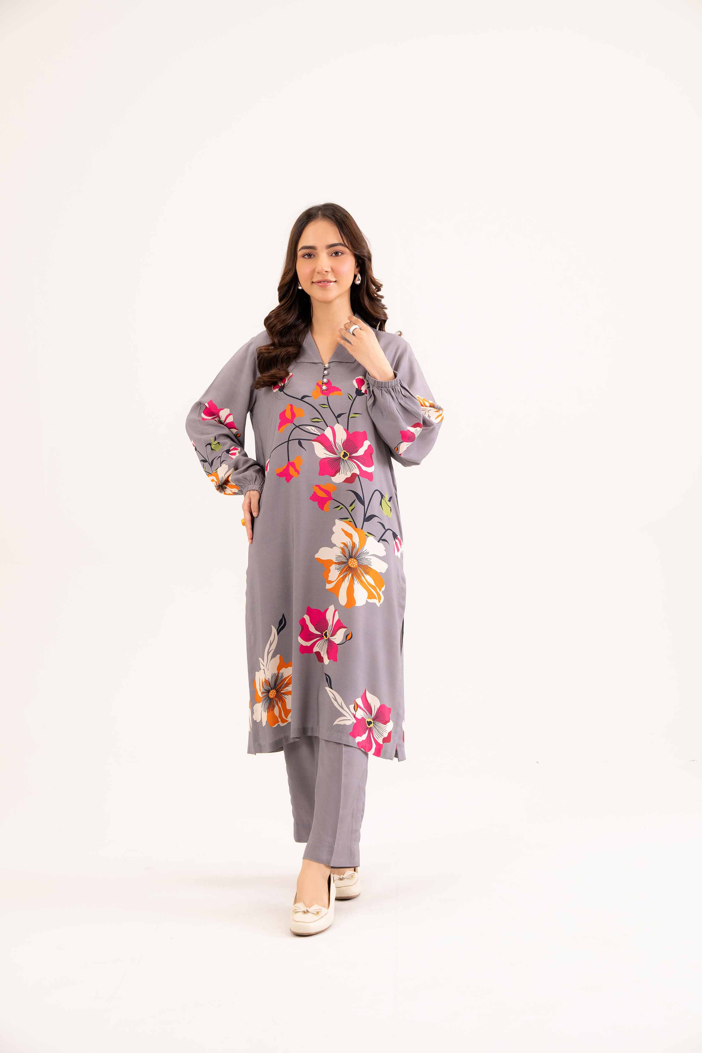 2 Piece - Printed Suit - PW24-129